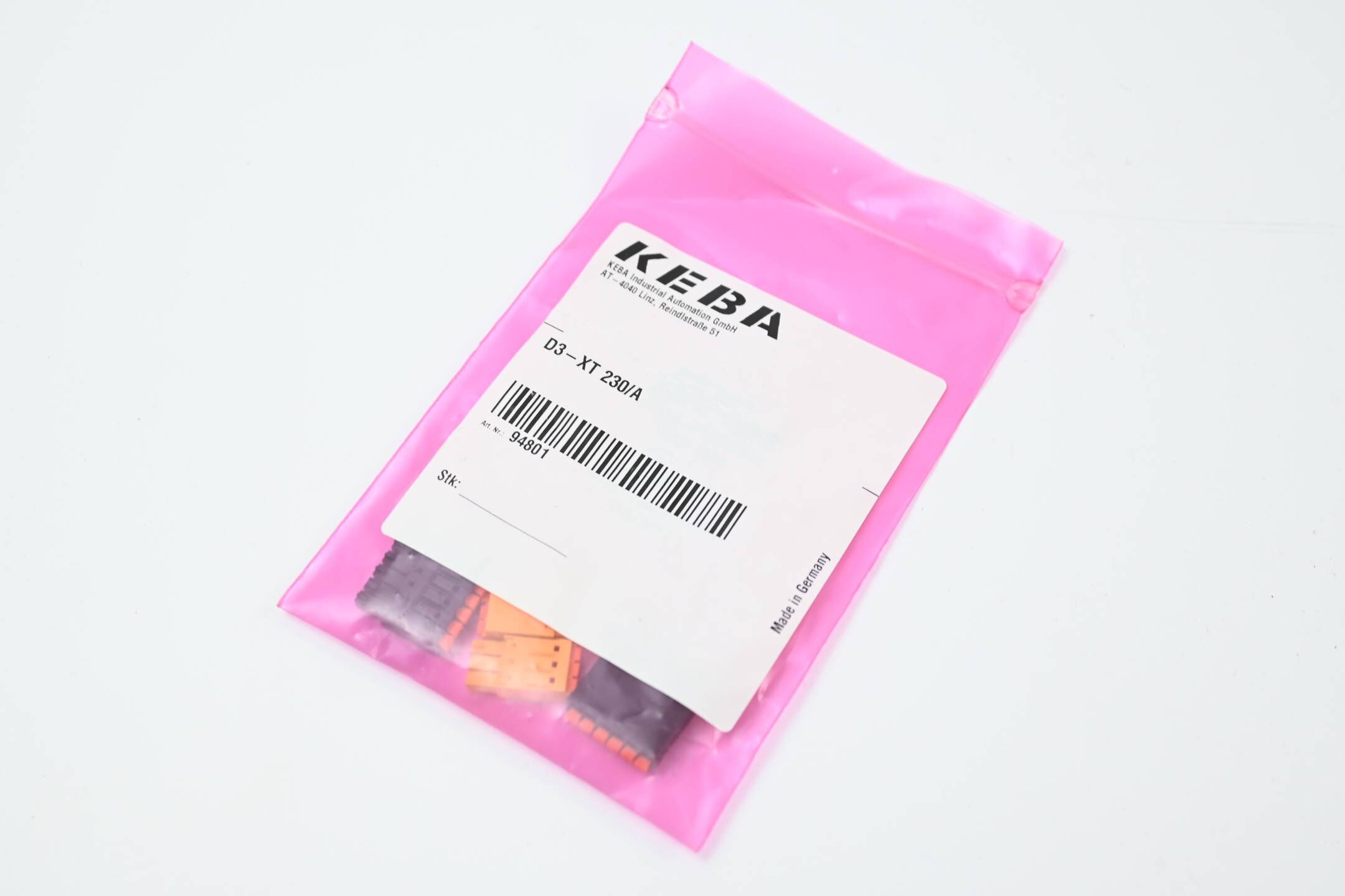 Keba Steckverbindersatz D3-XT 230/A ( D3-XT230/A )