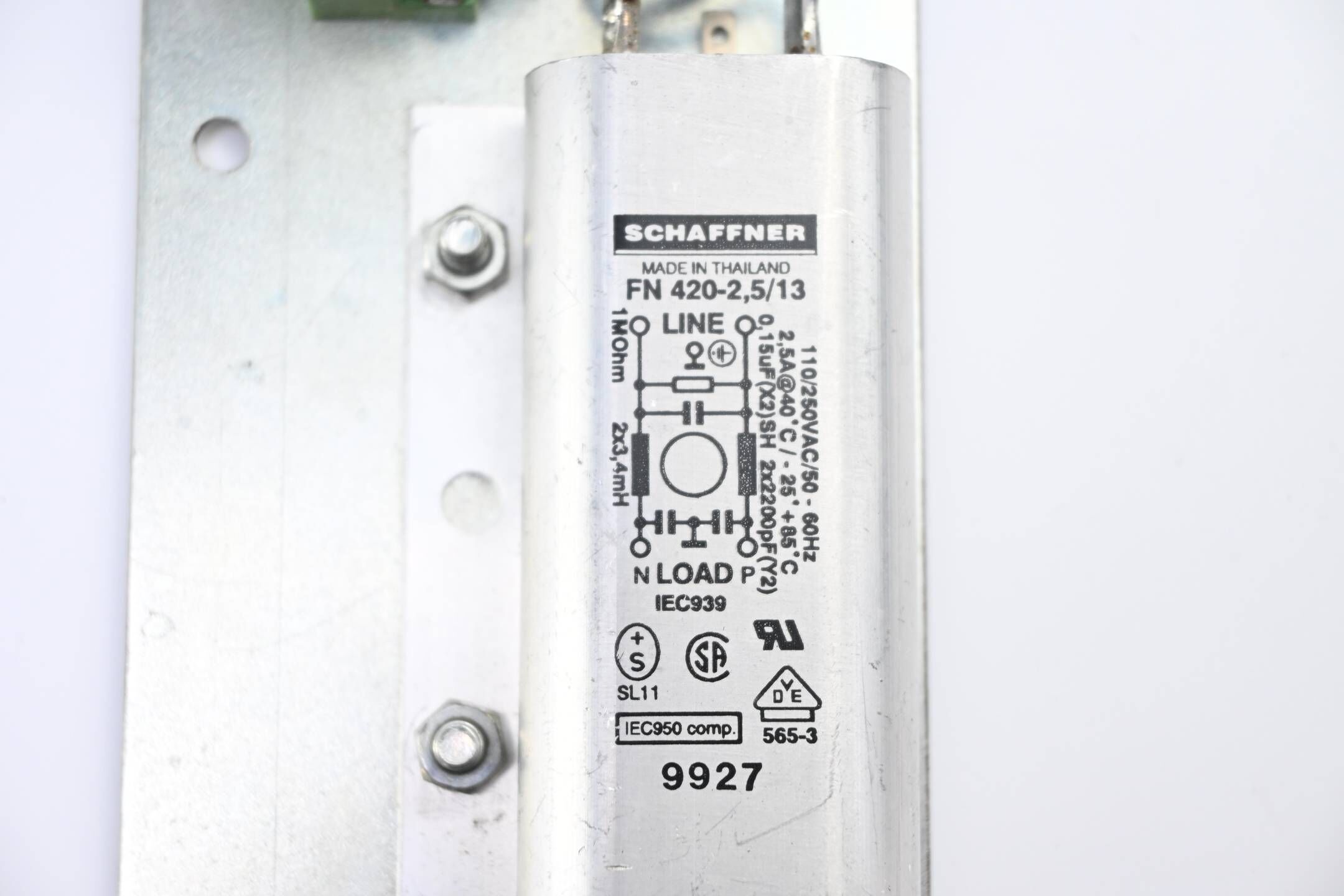 Schaffner EMV/EMI-Leitungsfilter FN 420-2,5/13 ( FN420-2,5/13 )