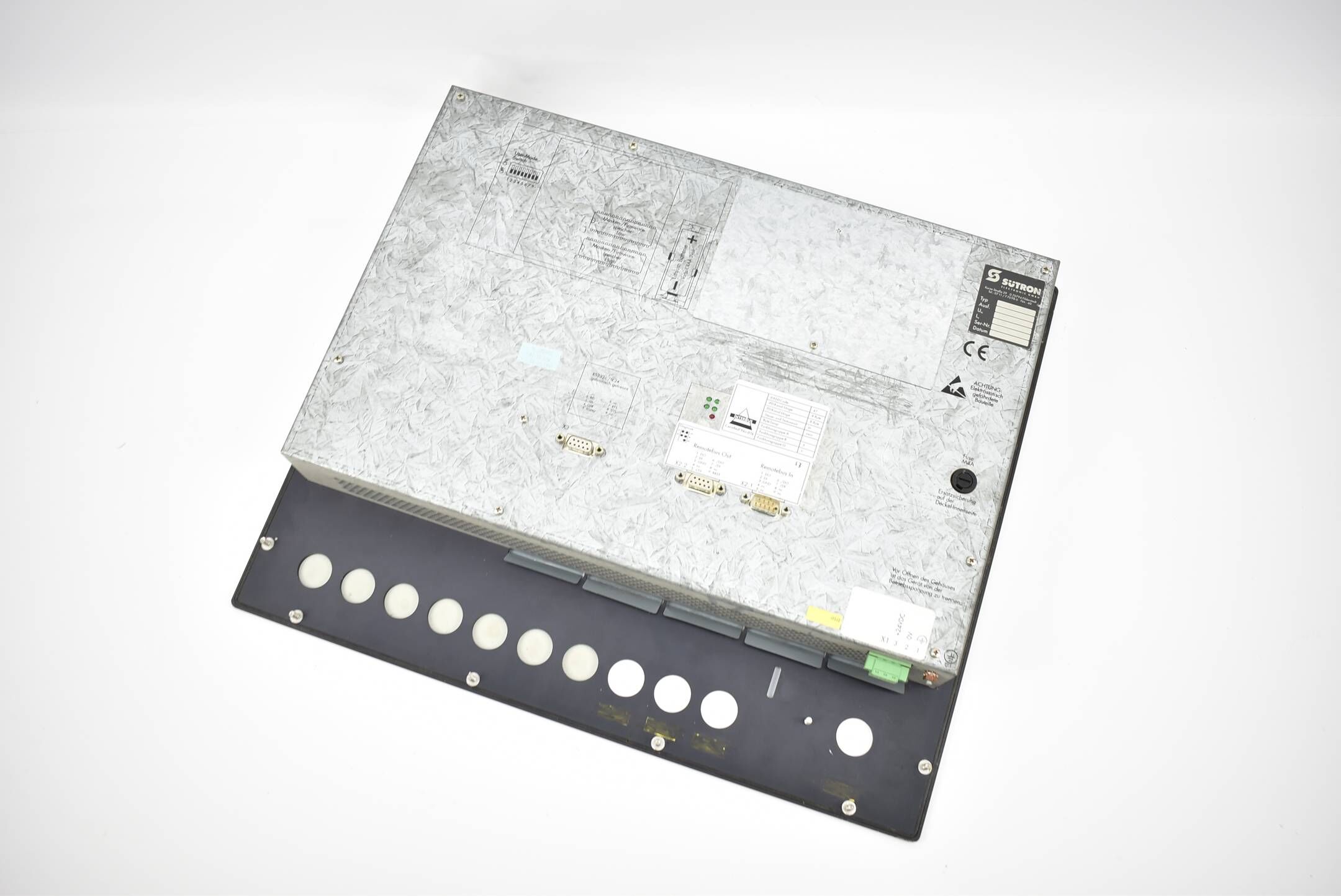 Sütron Dürr Behr Bedienfeld BT35 Typ 81064.500 ( HL000601 ) 24VDC 0,8A