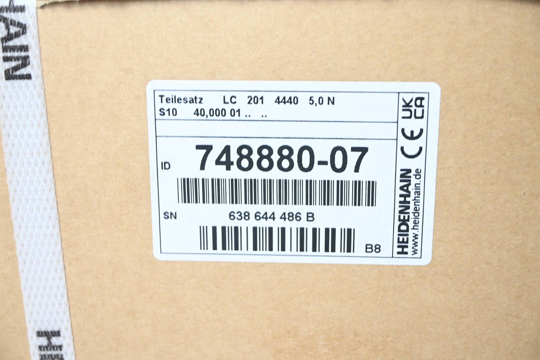 Heidenhain Teilesatz LC 201 748880-07 ( 748 880-07 ) Ver. B8