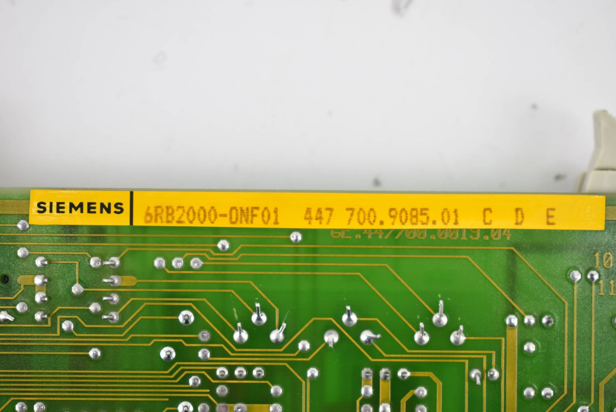 Siemens simodrive 6RB20 DC-VSA FBG Regelung 6RB2 000-0NF01 ( 6RB2000-0NF01 )