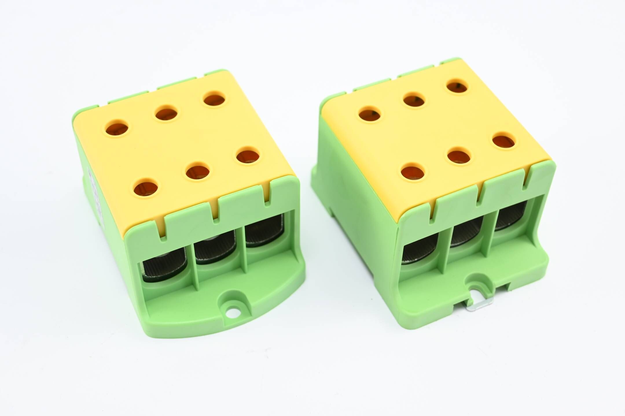 Pollmann Elektrotechnik 2 Stück Universalklemme UK 95/3 PE grün-gelb ( 2090309 )