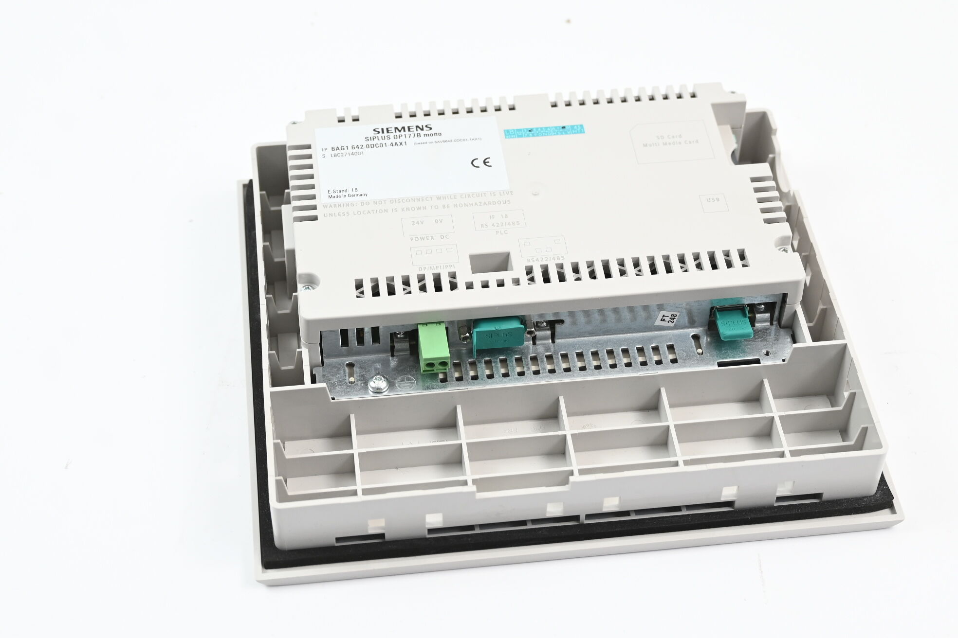 Siemens Siplus OP177B mono 6AG1642-0DC01-4AX1 ( 6AG1 642-0DC01-4AX1 ) E18