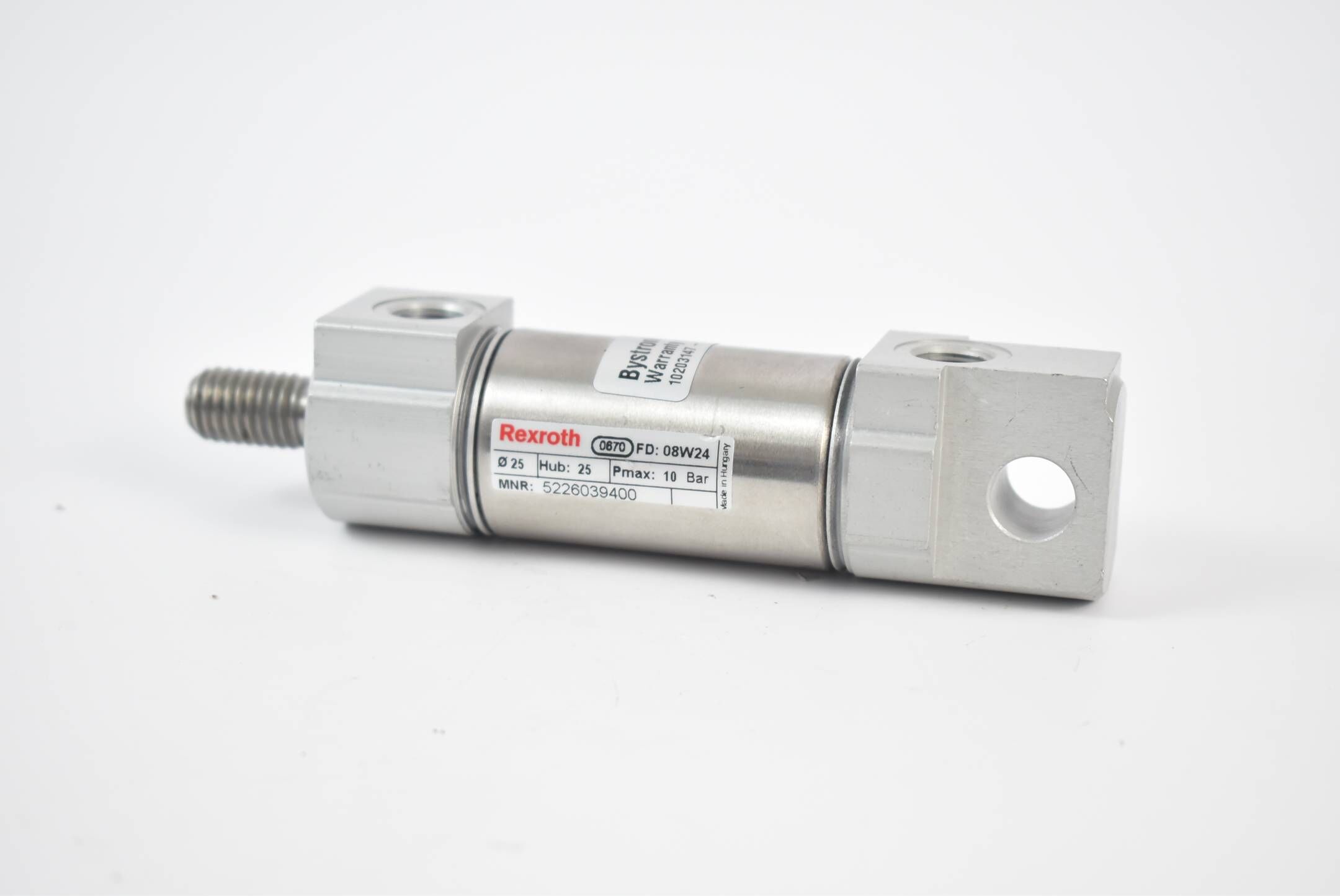 Rexroth Bystronic Pneumatik-Zylinder 5 226 039 400 ( 5226039400 ) 10 bar