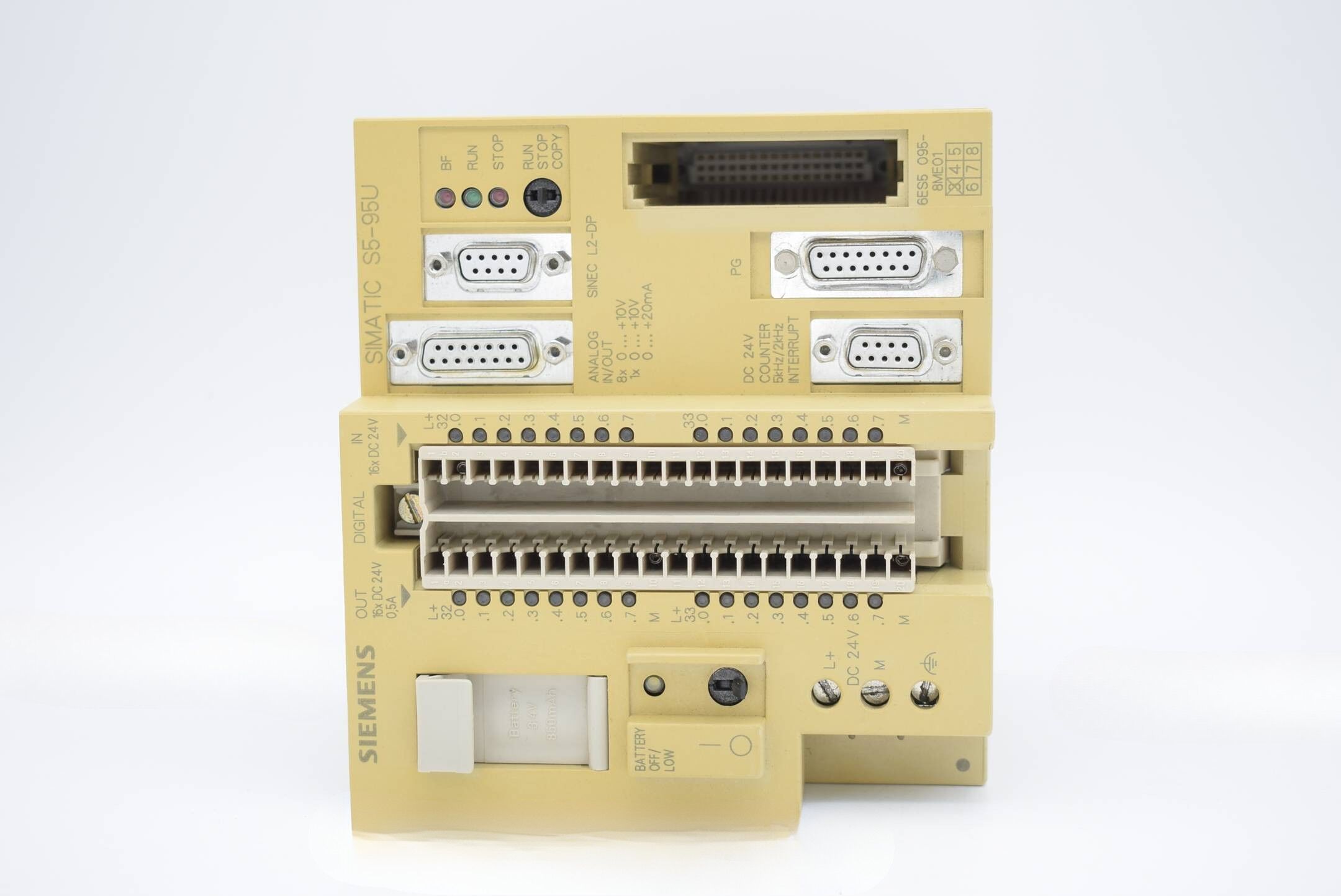 Siemens Simatic S5-95U Compact Profibus 6ES5 095-8ME01 ( 6ES5095-8ME01 ) E3