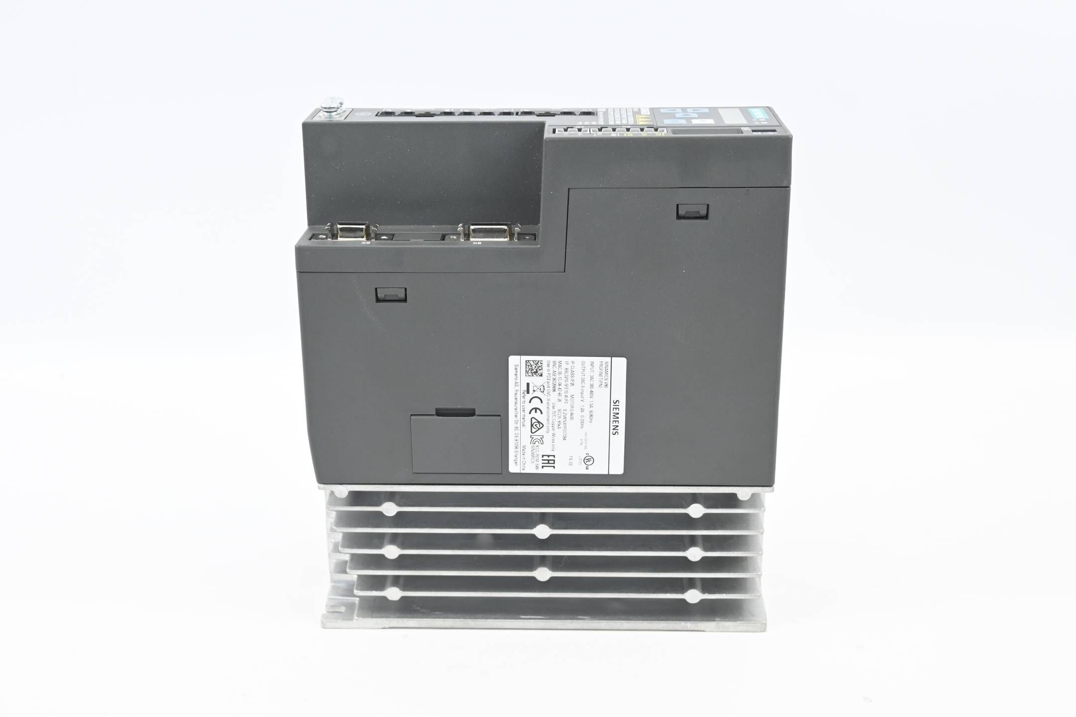 Siemens Sinamics V90 6SL3210-5FE10-4UF0 ( 6SL3 210-5FE10-4UF0 ) E.02