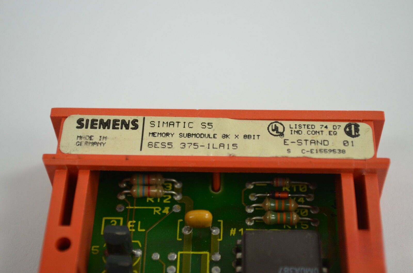 Siemens simatic S5 Memory Submodule 6ES5 375-1LA15 // 6ES5375-1LA15