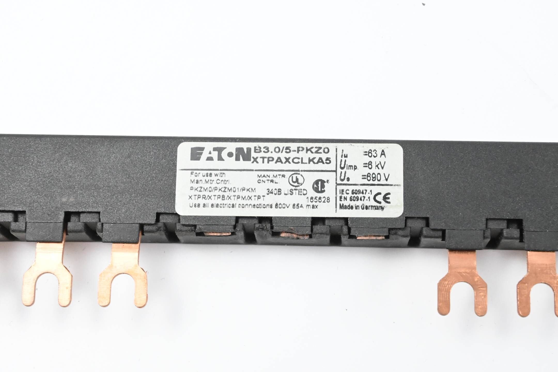 Eaton Drehstromschienenblock B3.0/5-PKZ0 ( XTPAXCLKA5 )
