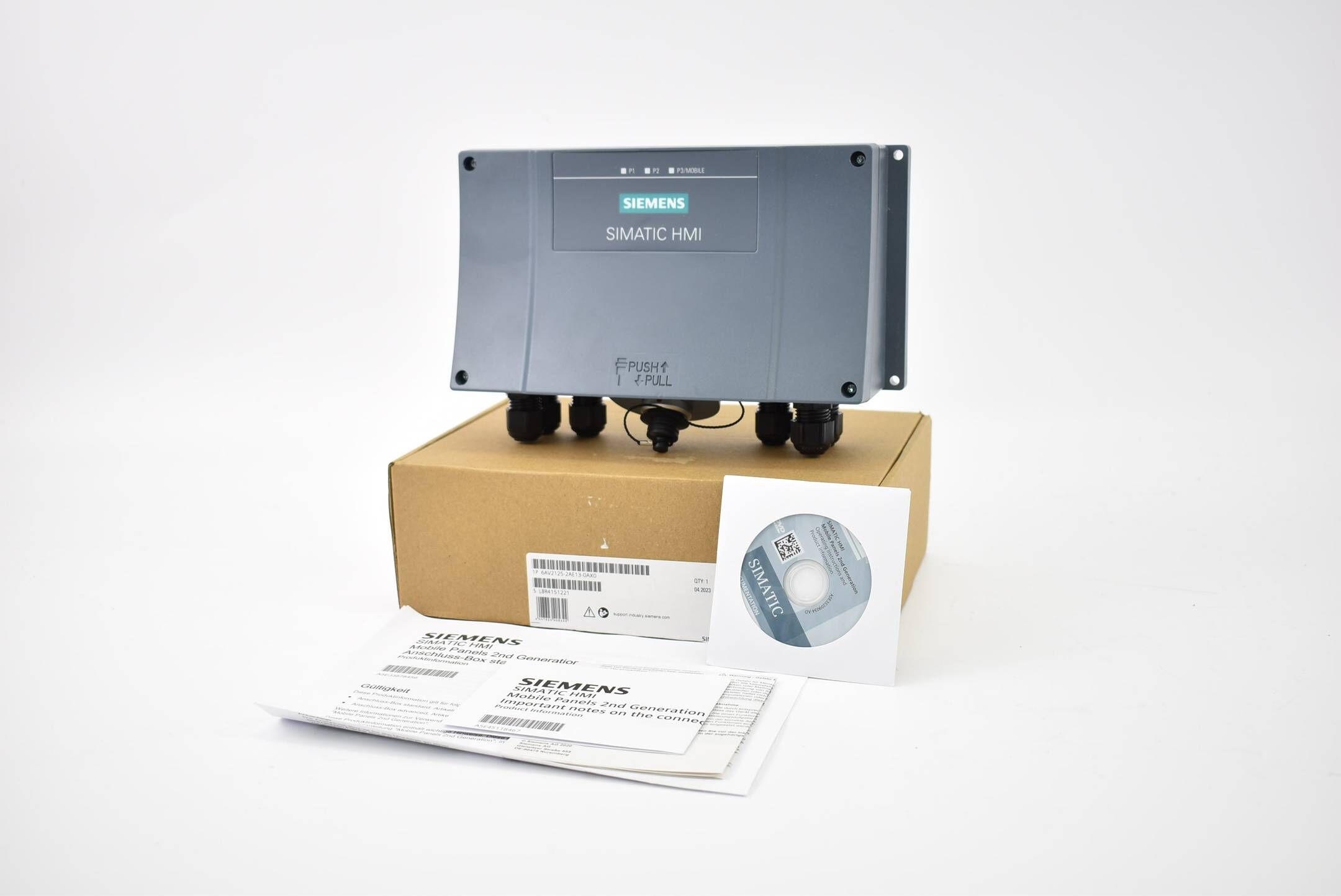 Siemens simatic HMI Anschluss-Box 6AV2 125-2AE13-0AX0 ( 6AV2125-2AE13-0AX0 ) E7