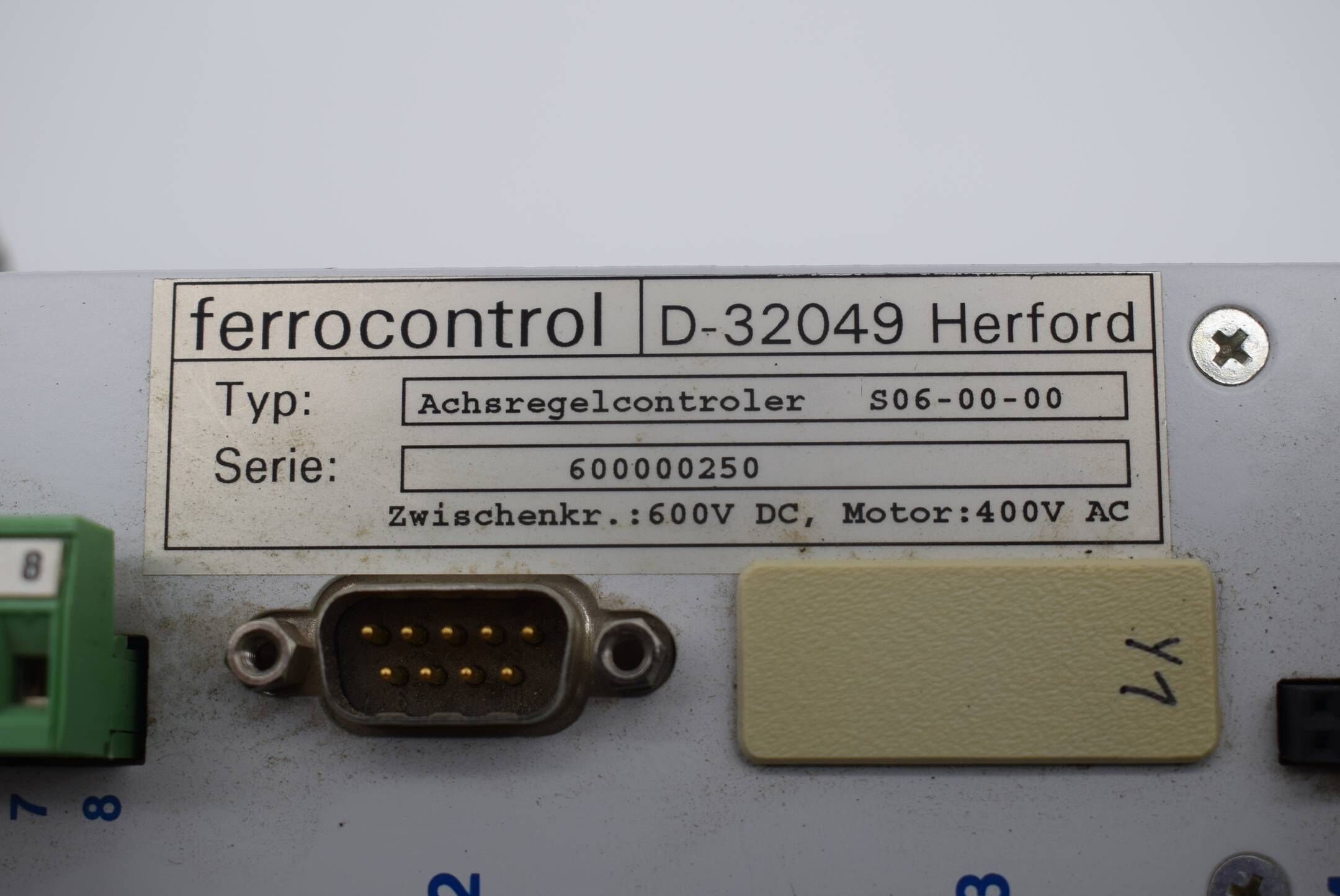 Ferrocontrol Achscontroller 201103 S2213 S06-00-00