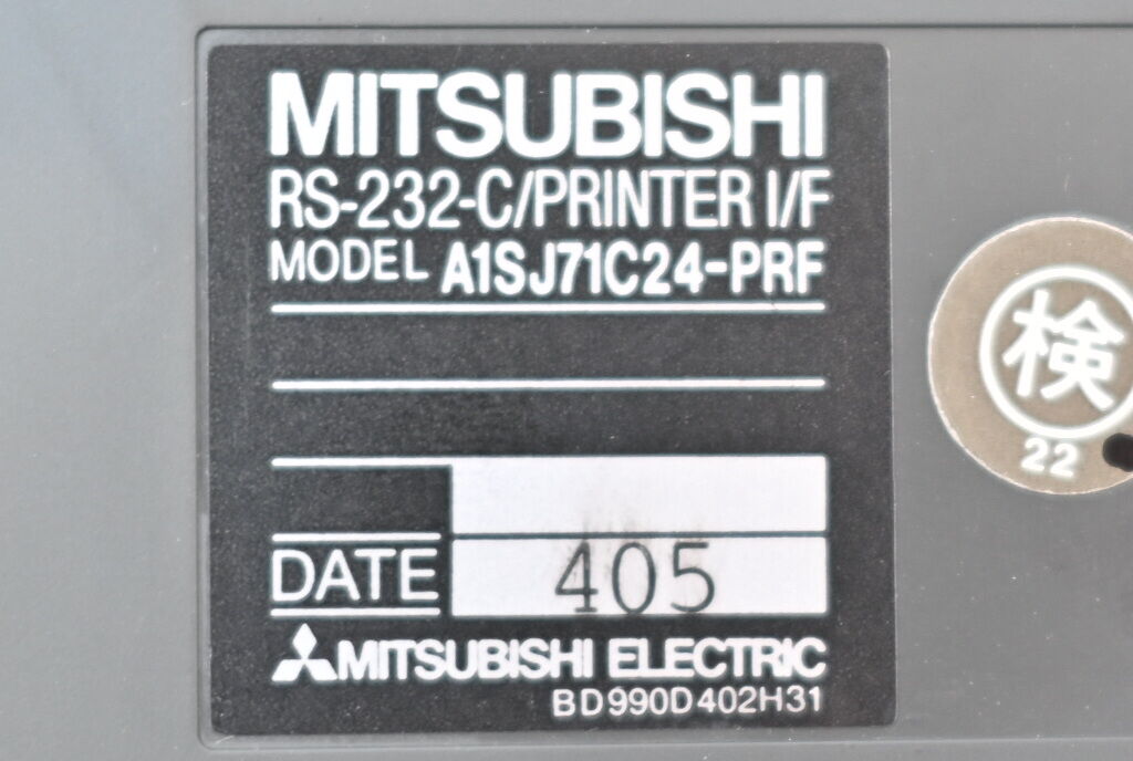 Mitsubishi RS-232-C/Printer I/F A1SJ71C24-PRF