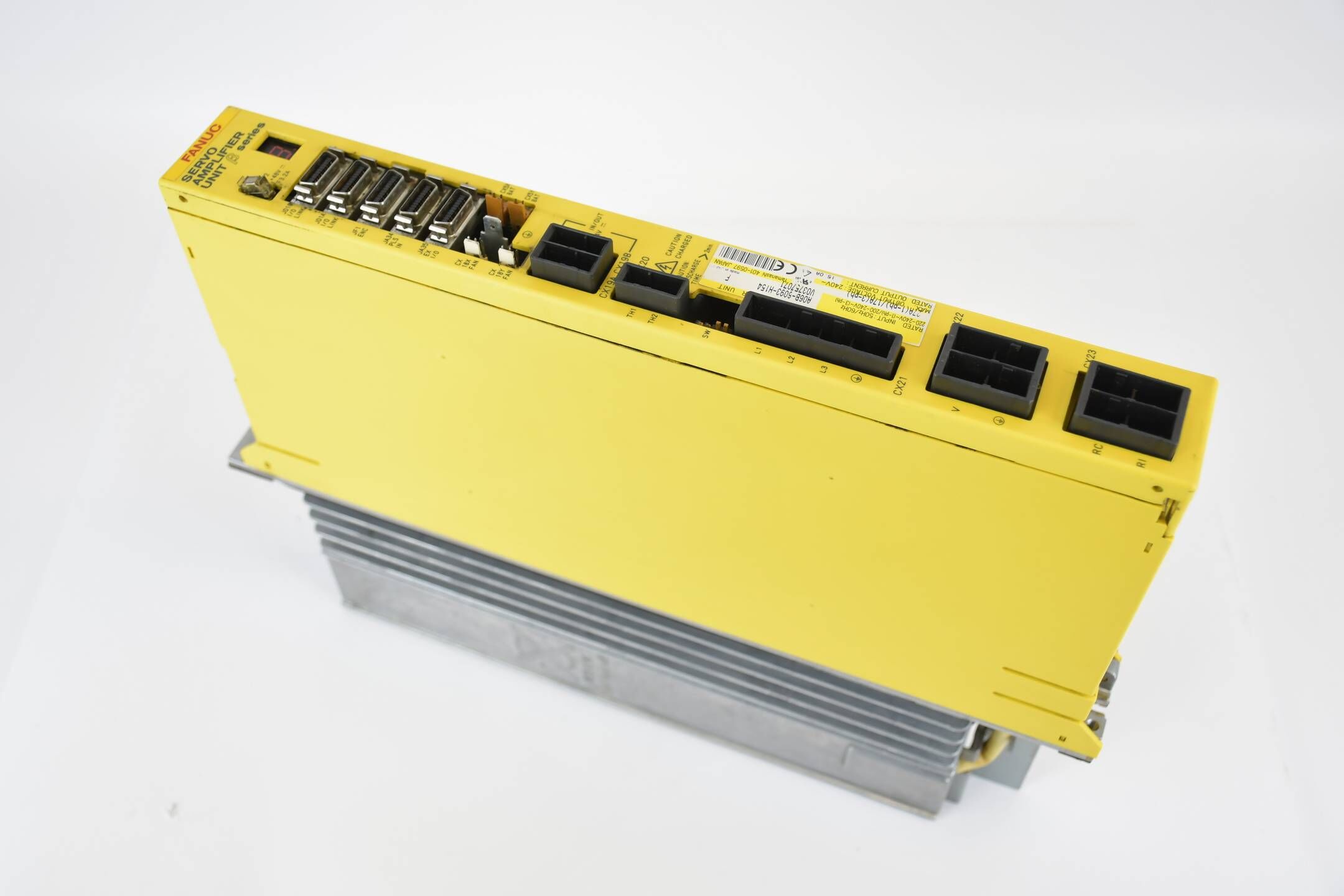 Fanuc LTD. beta servo Amplifier Drive MDL SVU-80 A06B-6093-H154 Ver F