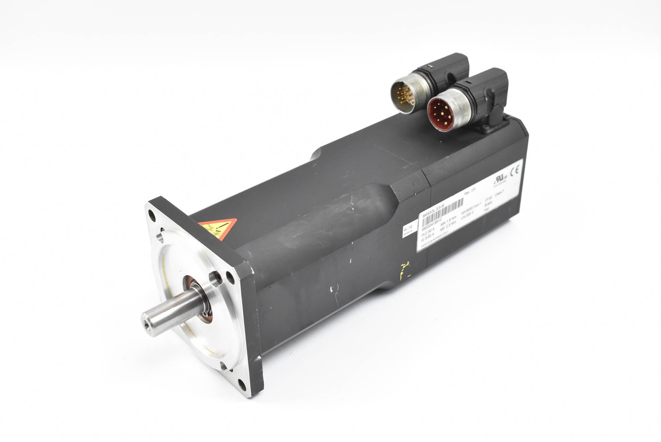 B&R Automation Servomotor 8MSA3L.E1-I6 Rev. D3