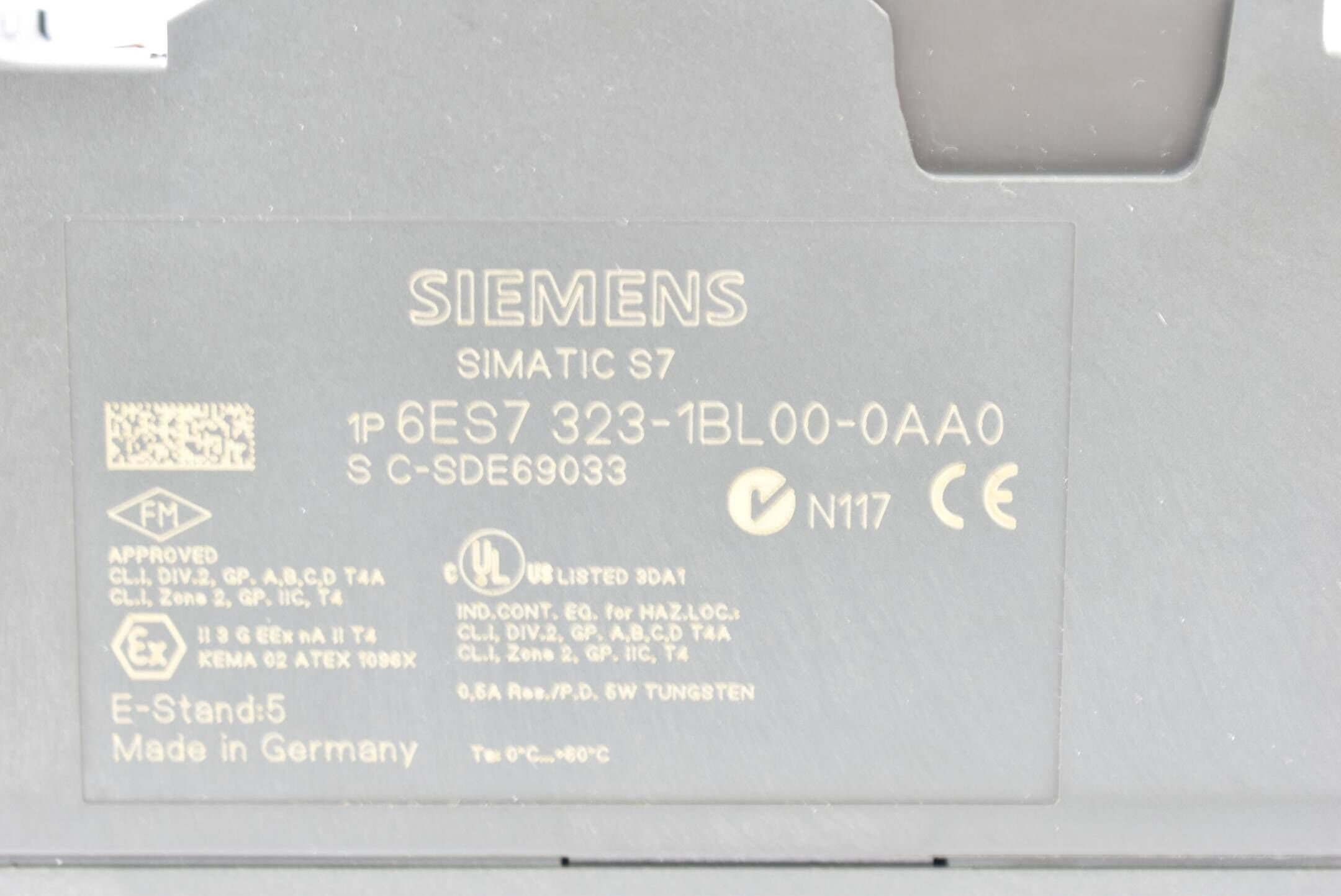 Siemens Simatic S7-300 Digital 6ES7323-1BL00-0AA0 ( 6ES7 323-1BL00-0AA0 )