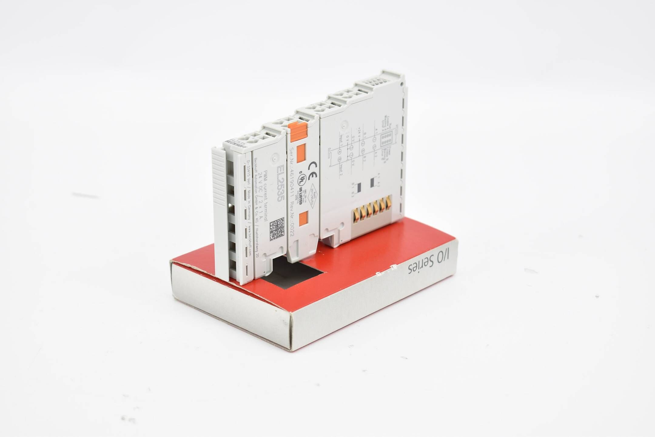 Beckhoff EtherCAT-Klemme 2-Kanal-PMW-Ausgang 24 VDC 5 A EL2535 ( EL 2535 )