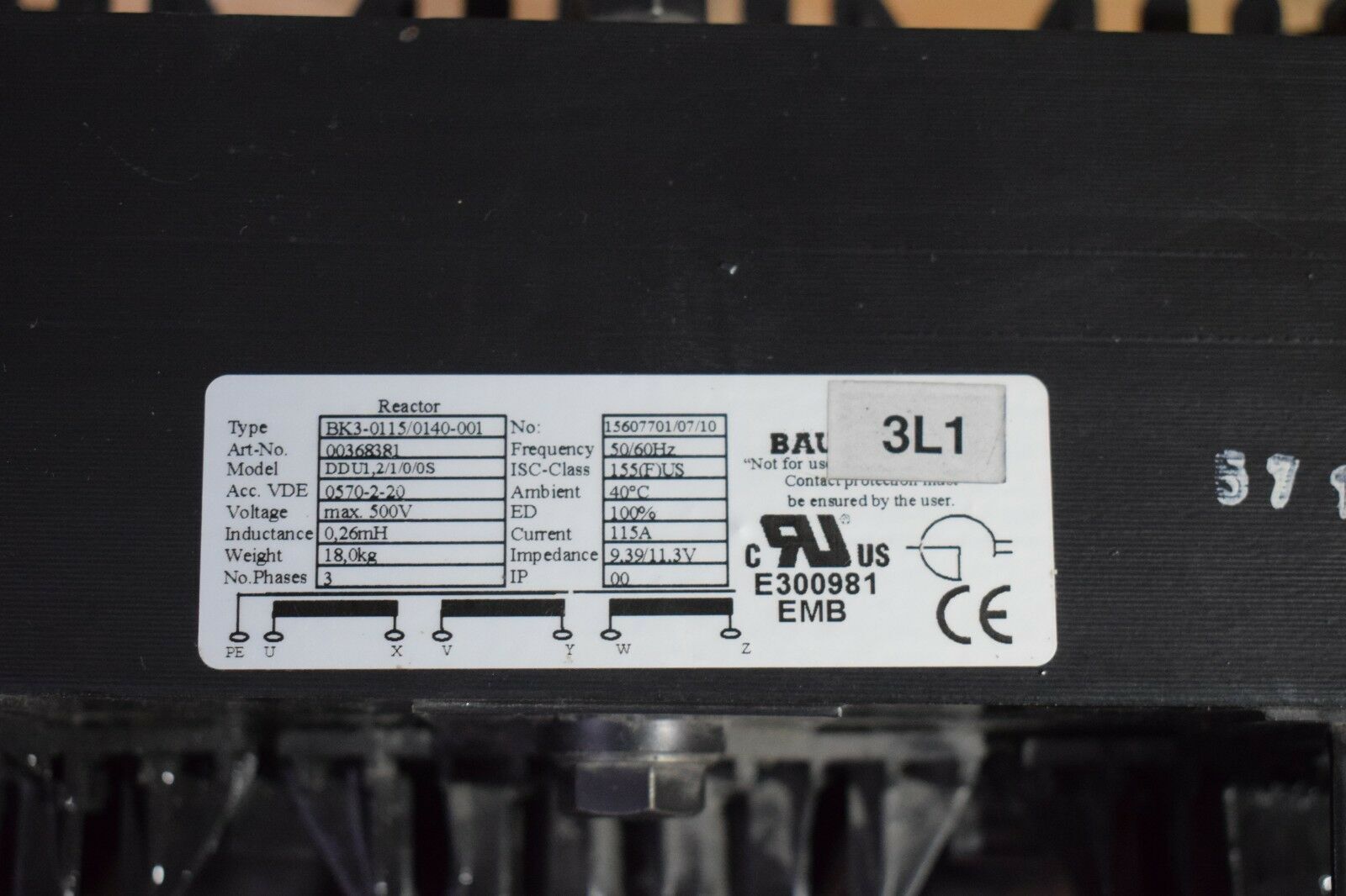 Baumüller BK3-0115/0140-001
