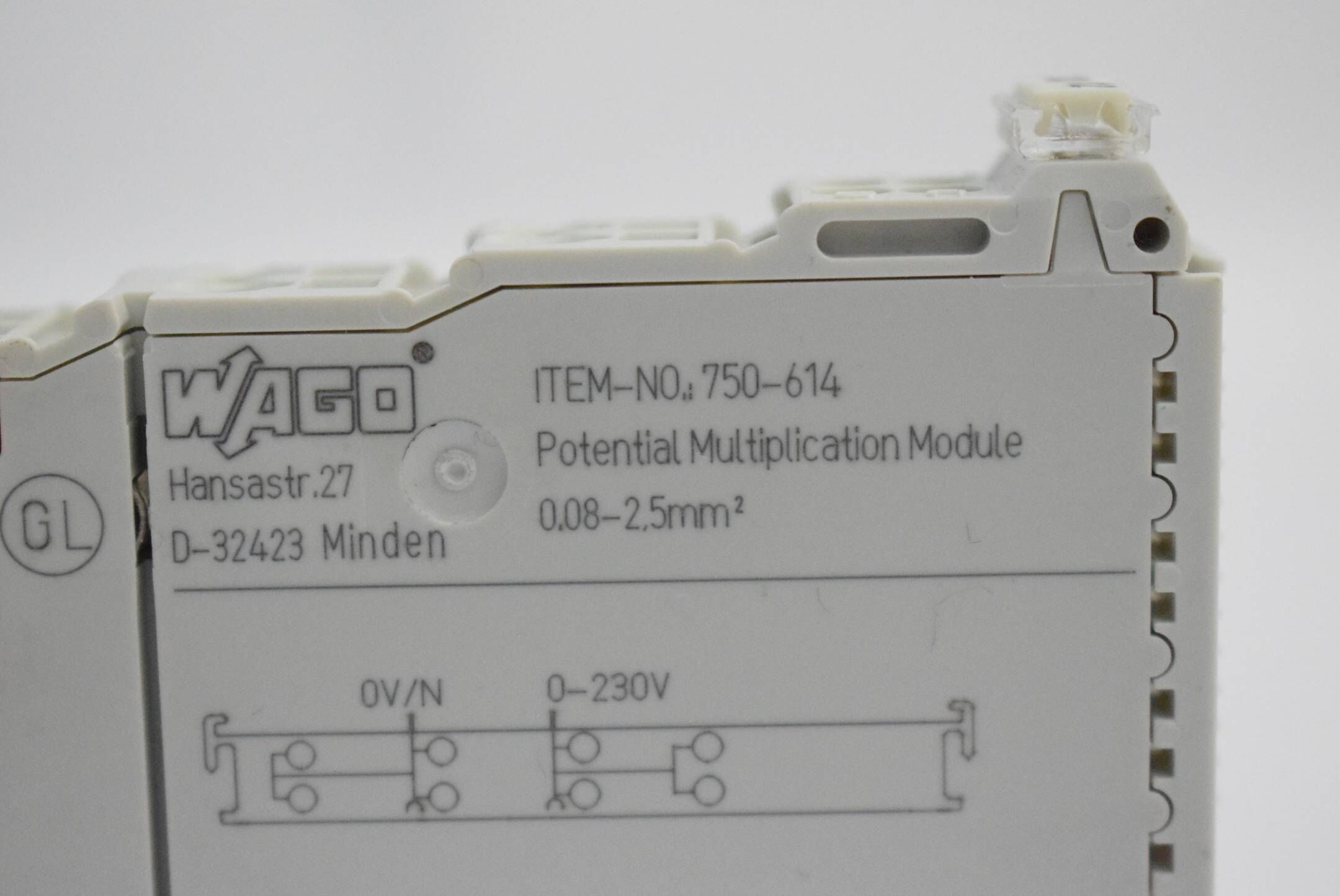 Wago Potential Multiplication Module 750-614