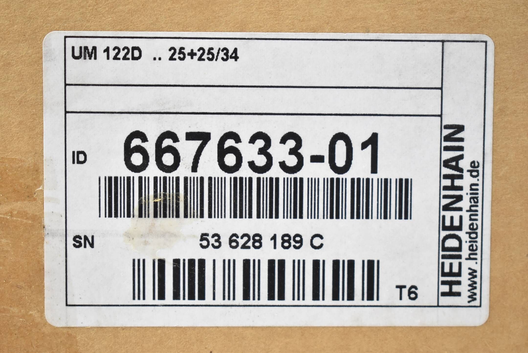 Heidenhain Umrichter-Leistungsmodul UM 122D 667633-01 ( 667 633-01 ) Ver. T6