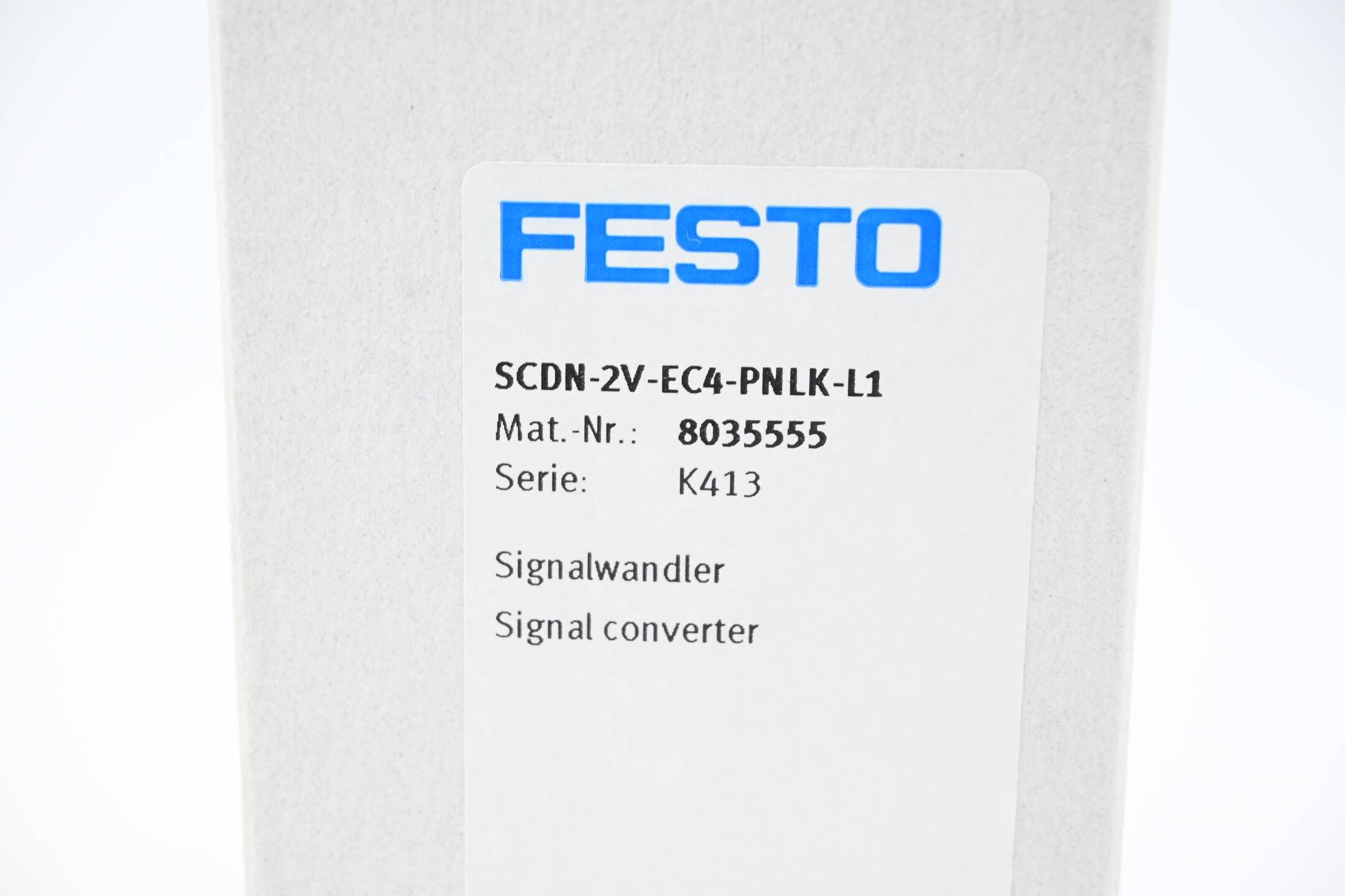 Festo Signalwandler SCDN-2V-EC4-PNLK-L1 ( 8035555 )