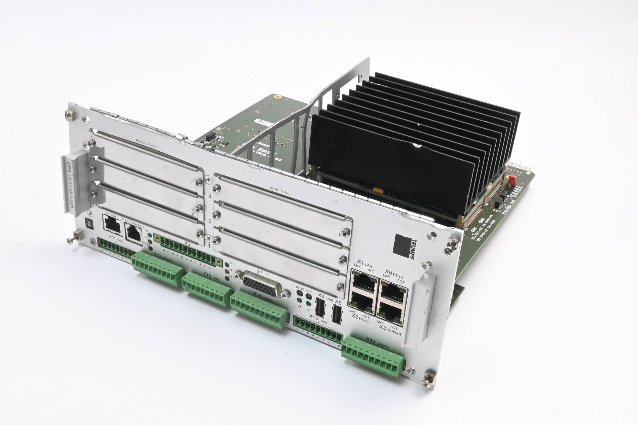 Trumpf Einschubmodul CPX 18-21-85-A3/01 ( 1573172 ) 1027-5112
