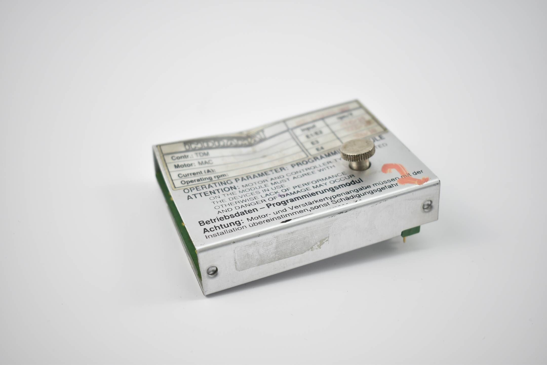 Indramat Programmierungsmodul MOD 1/1X102-007