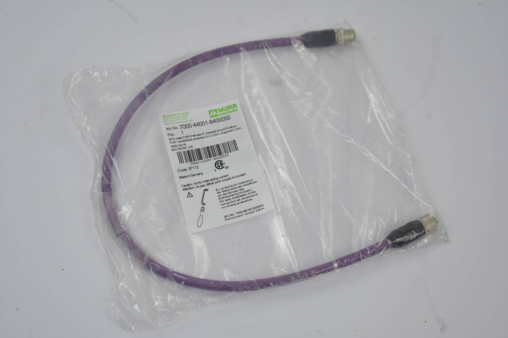 Murr Electronic Verbindungskabel 7000-44001-8400050