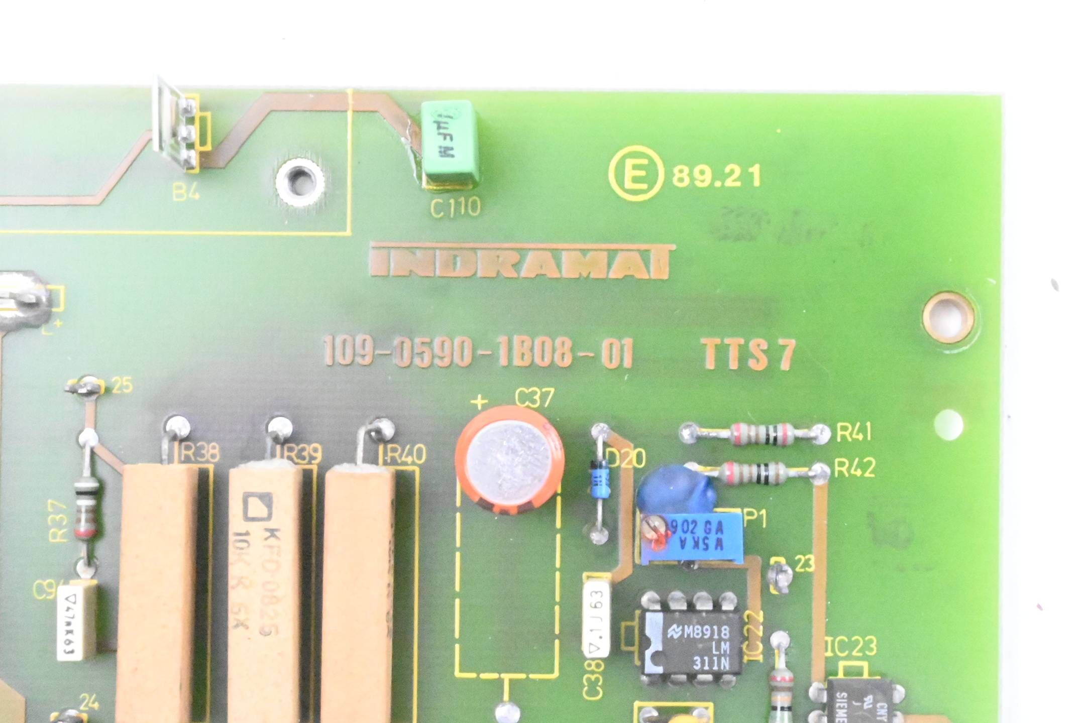 Indramat TTS7 Platine 109-0590-1B08-01