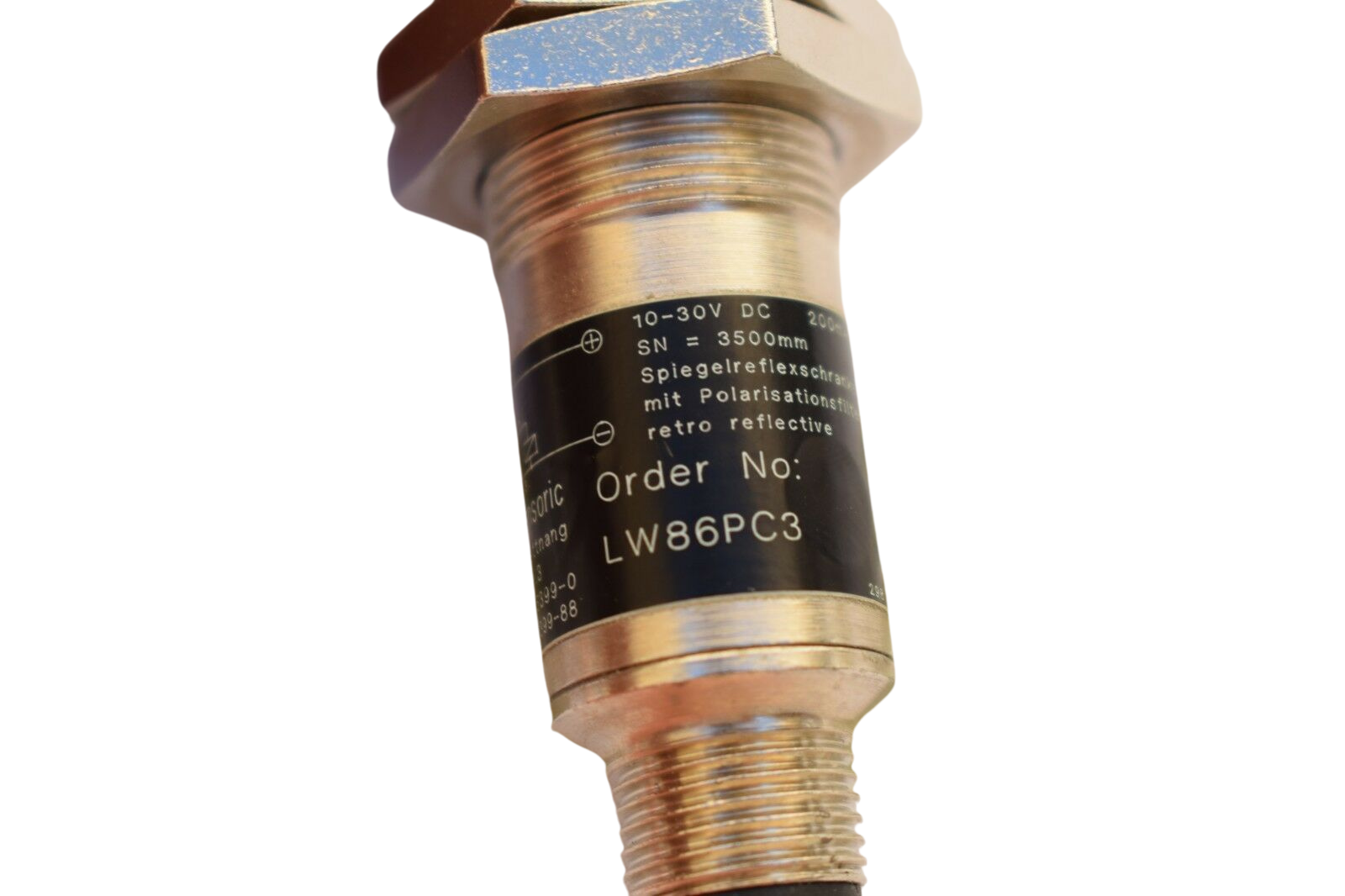 Wenglor Spiegelreflexschranke mit Polarisationsfilter LW86PC3