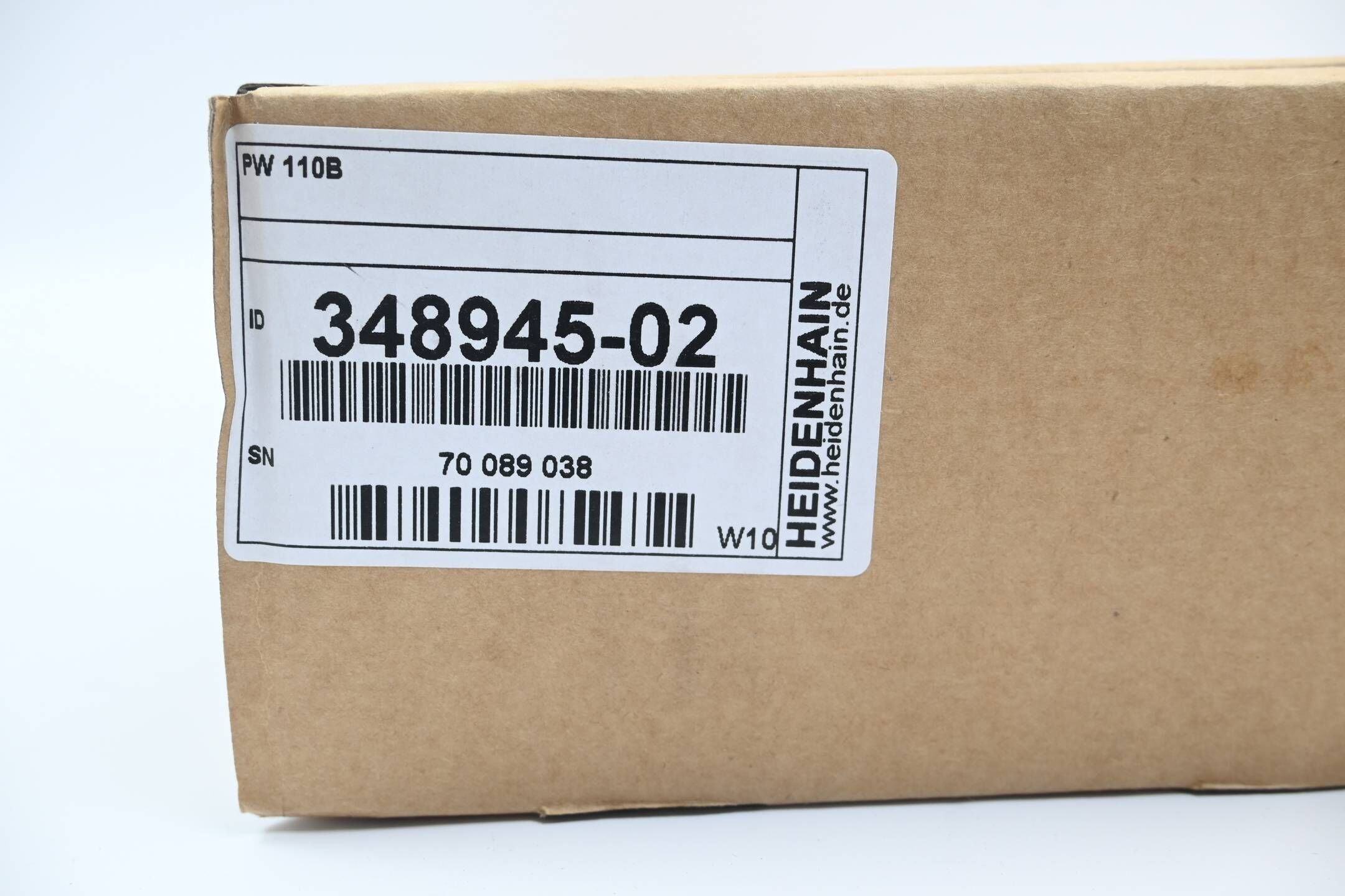 Heidenhain Pulswiderstandsmodul mit Temperaturschalter PW110B / 348945-02 V. W10