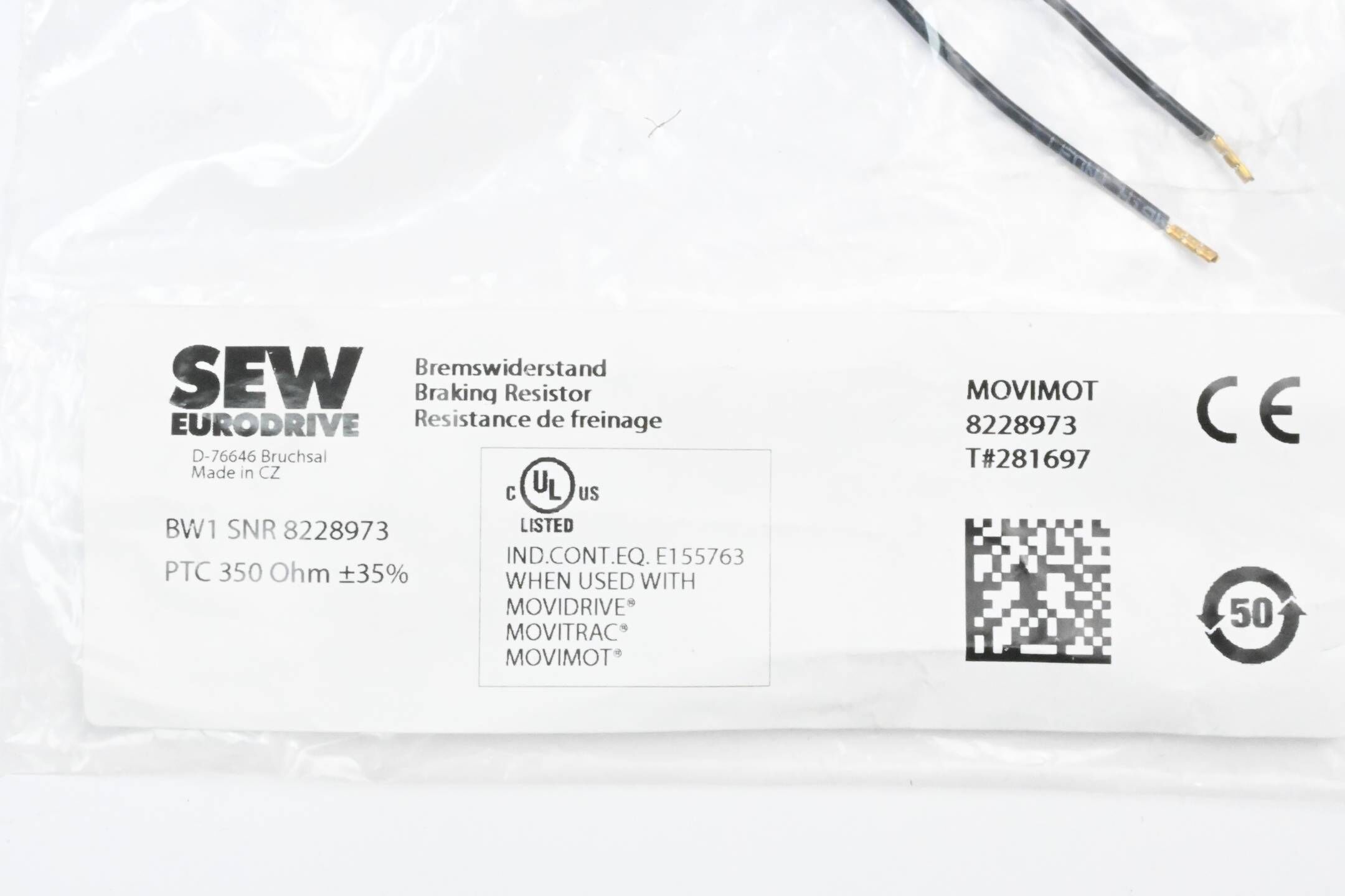 SEW-Eurodrive Bremswiderstand BW1 ( 8228973 )