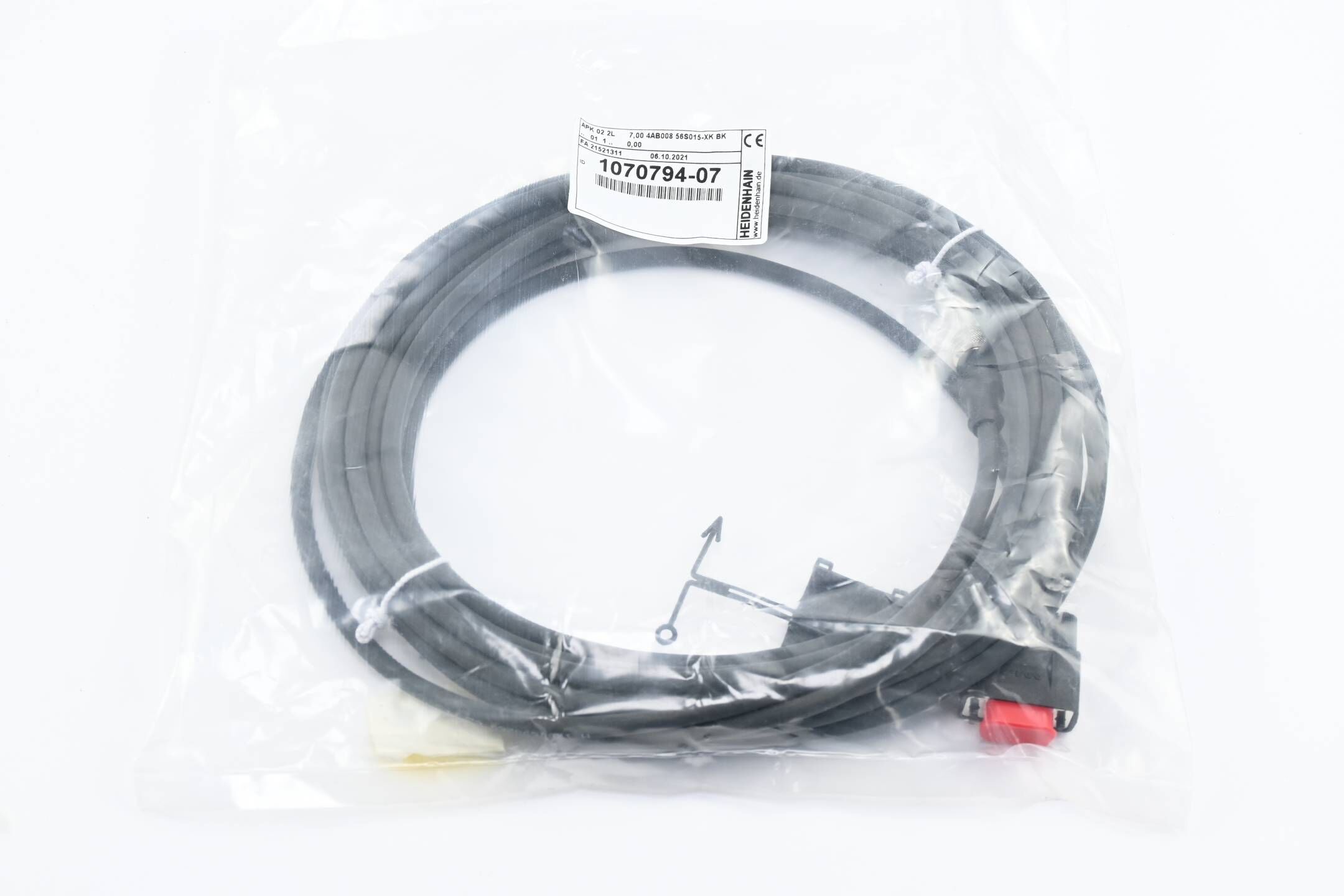 Heidenhain APK 02 2L Verbindungskabel 1070794-07 ( 107 0794-07 ) 7m