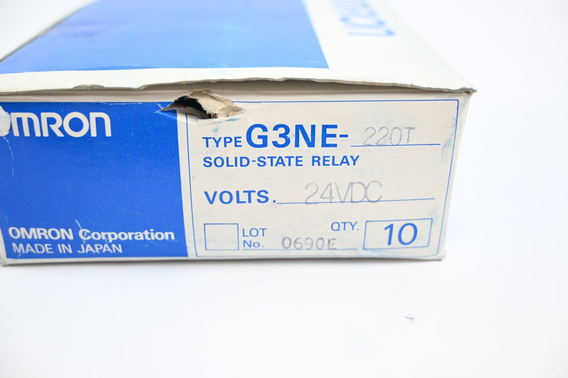 Omron 10 Stück Halbleiter Relais 24 VDC ( GN3E-220T )
