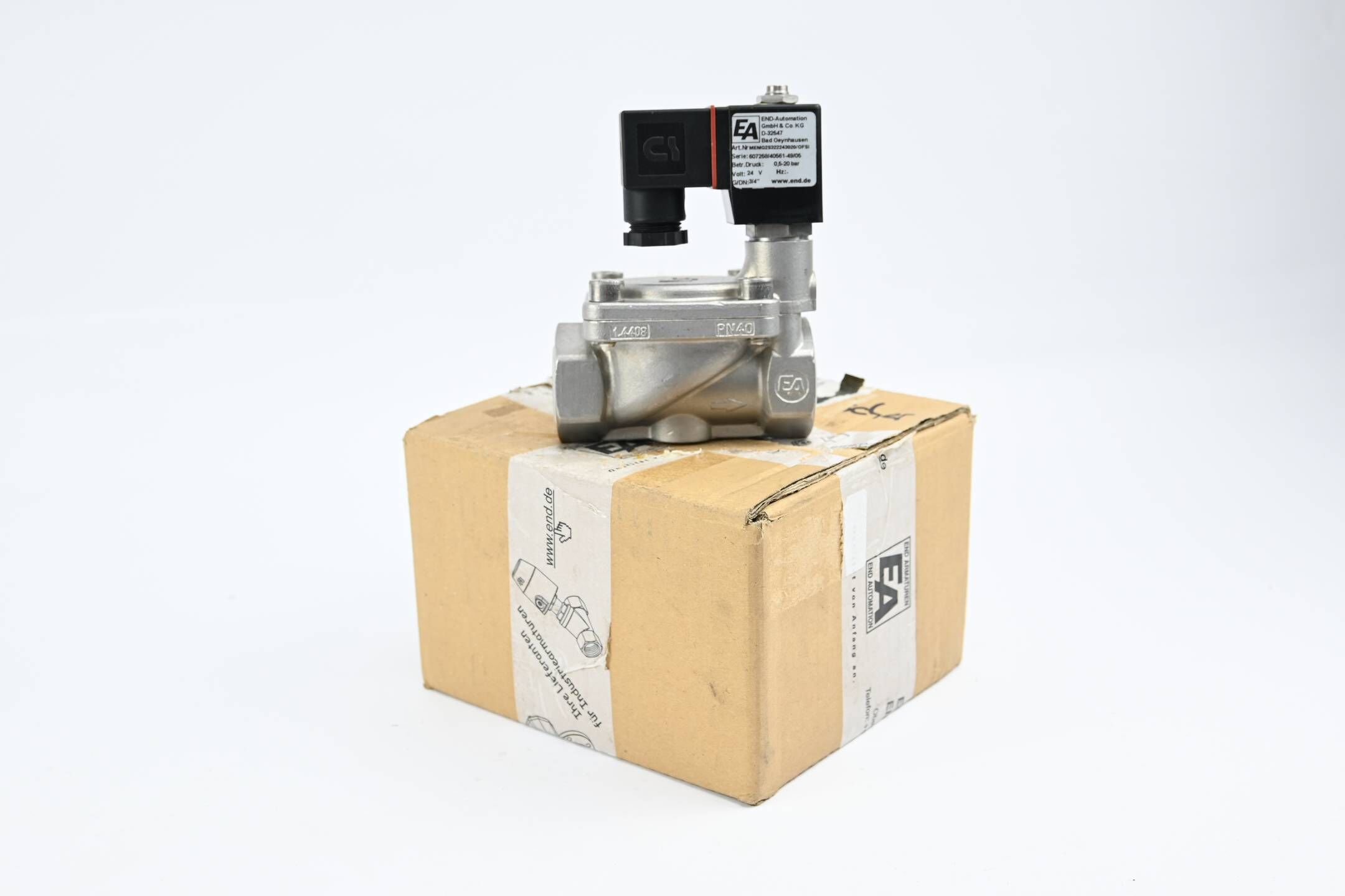 END-Armaturen Magnetventil 0,5-20bar MEMG2S322243020/OFSI
