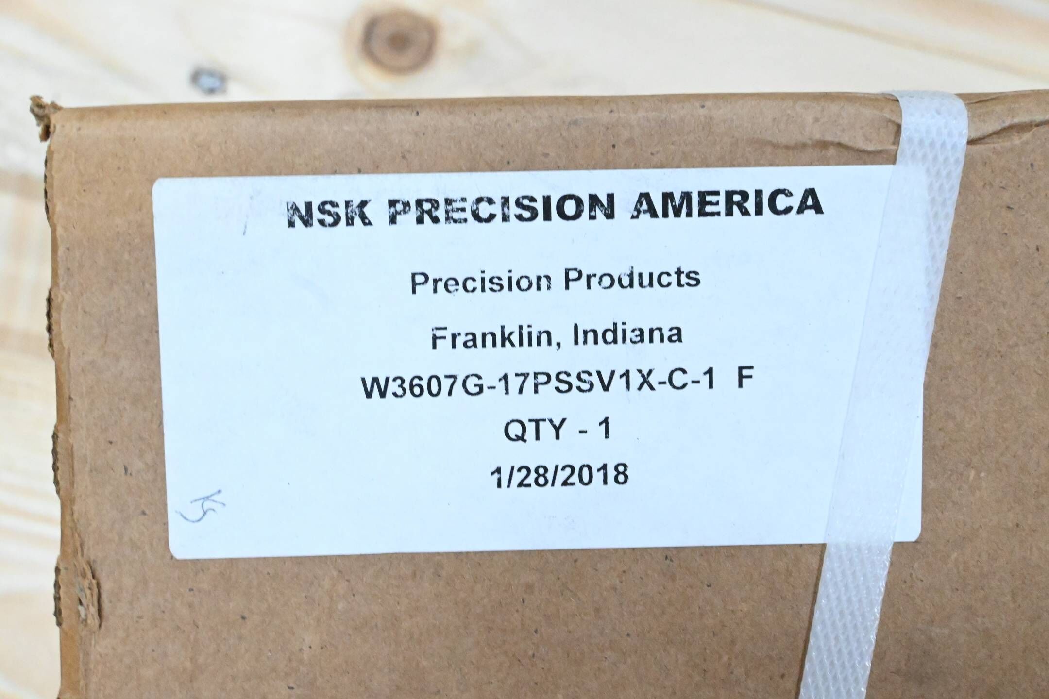 NSK Kugelgewindespindel W3607G-17PSSV1X-C-1 F