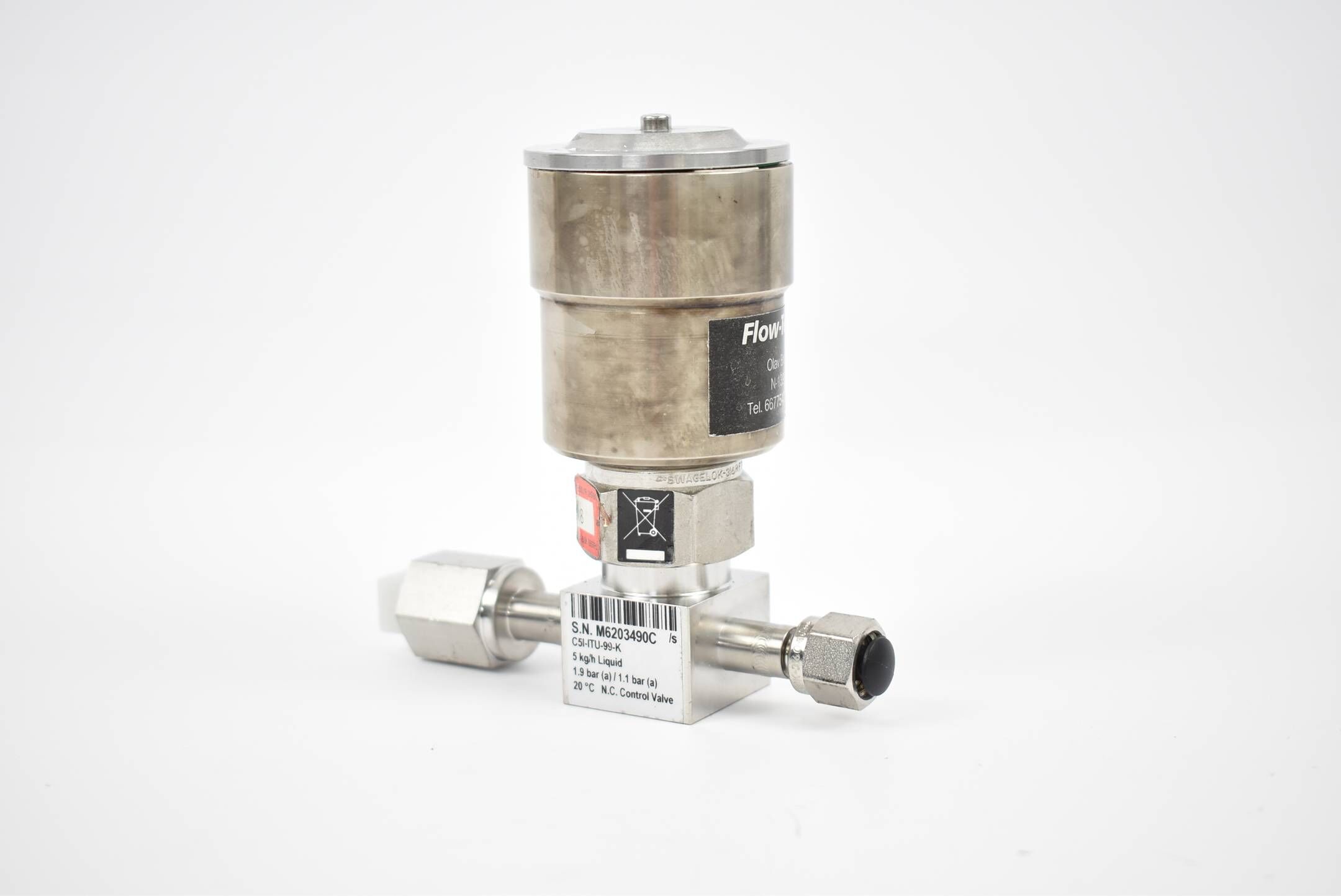 Flow-Teknikk as Durchflussventil C5I-ITU-99-K ( 1,9 bar )