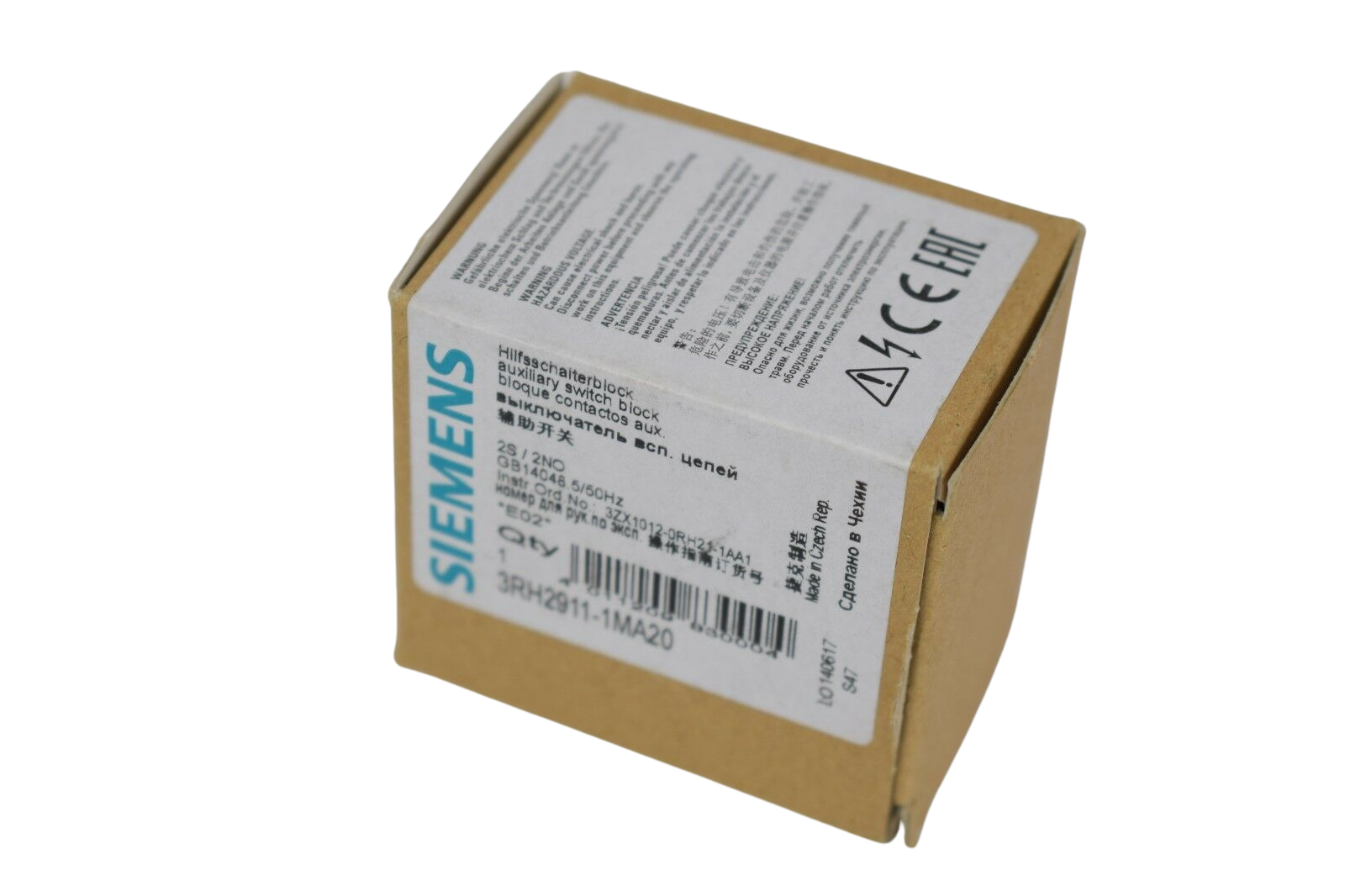 Siemens Hilfsschalterblock 3RH2911-1MA20 ( 3RH2911-1MA20 )