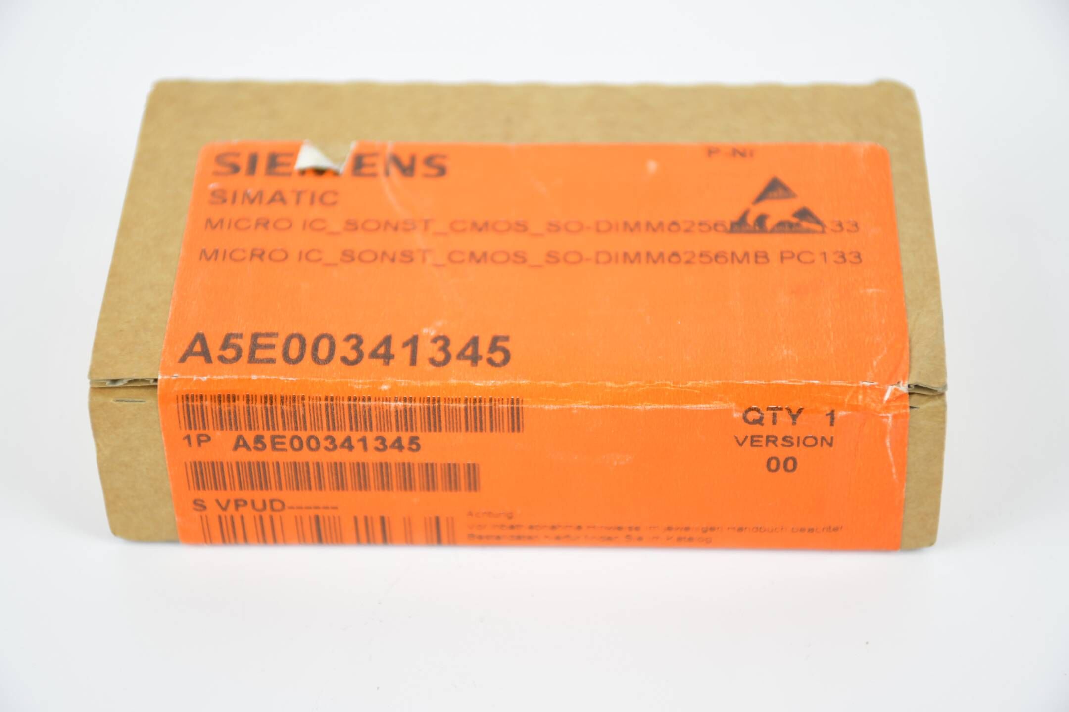 Siemens simatic Speicherweiterung 256 MByte Microbox PC 420 A5E00341345