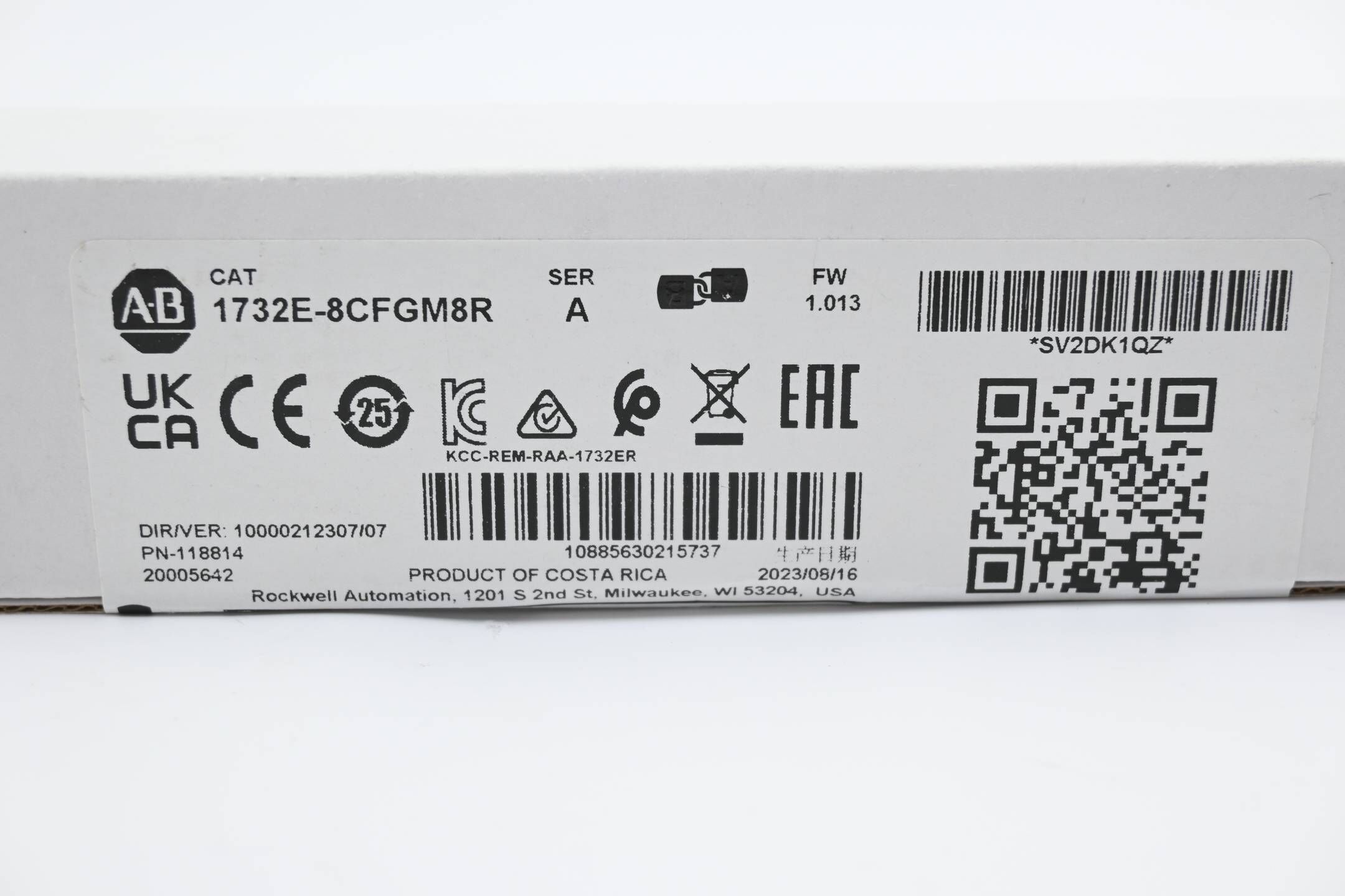 Allen Bradley Eingangsmodul 1732E-8CFGM8R