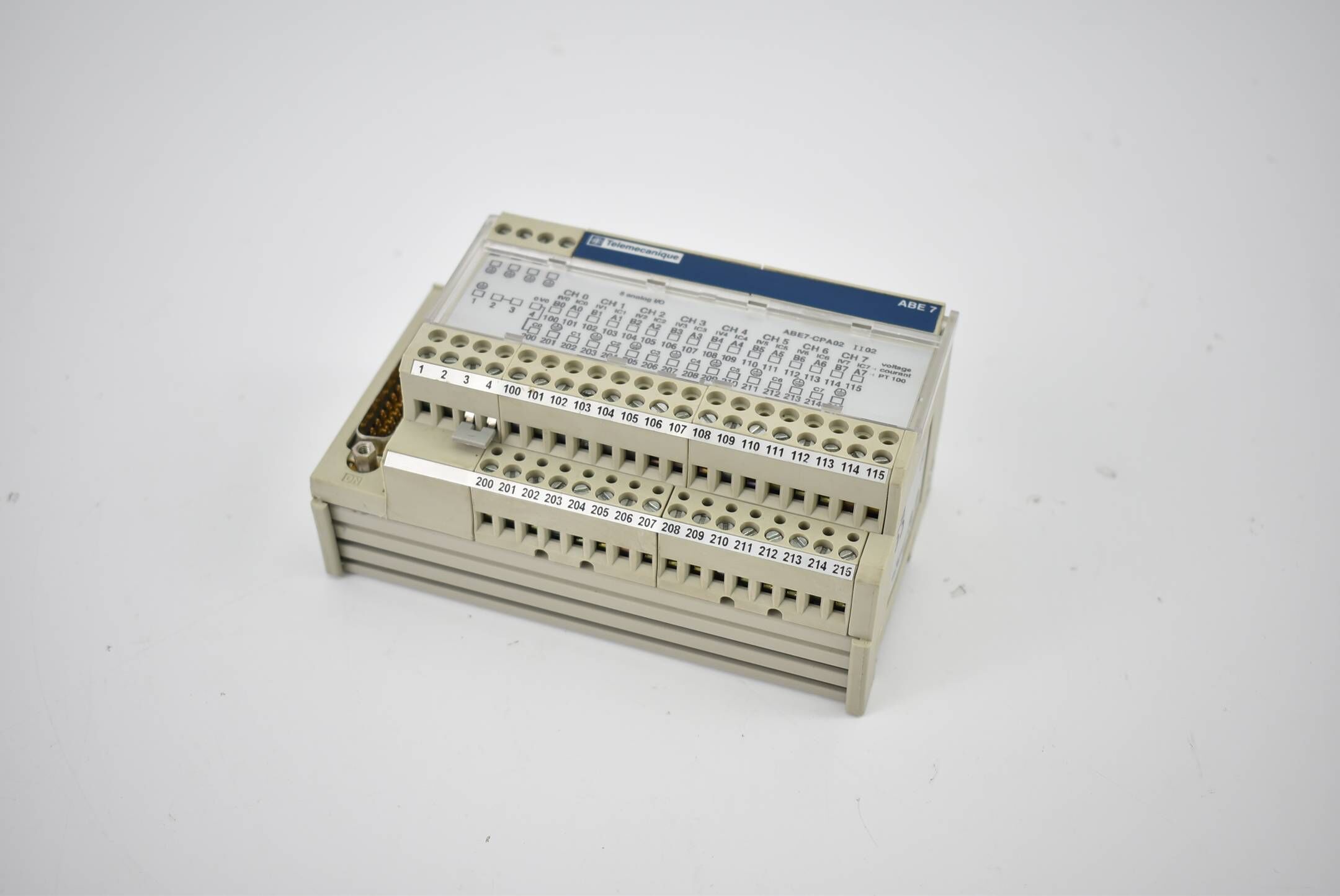 Telemecanique analoges Eingangsmodul ABE7-CAP02