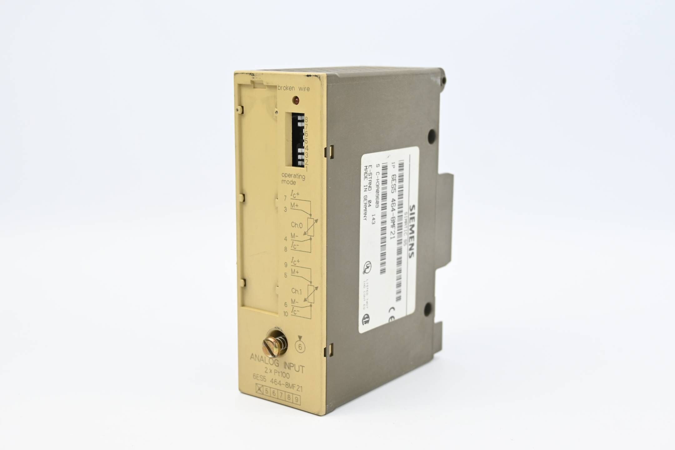 Siemens Simatic S5 Analogeingabe 6ES5464-8MF21 ( 6ES5 464-8MF21 )