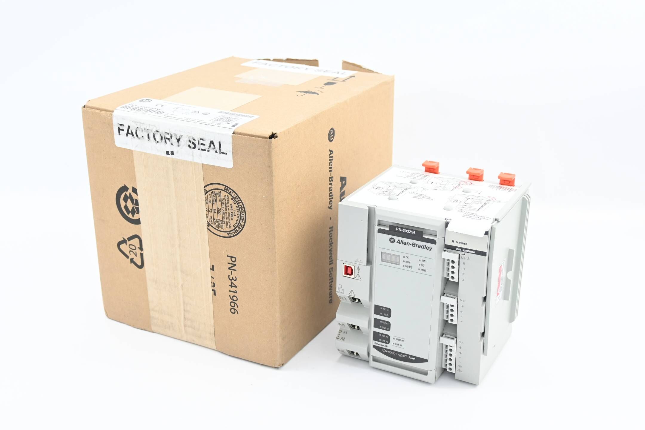 Allen-Bradley CompactLogix 5480 Controller 5069-L4200ERMW ( Ser. A )