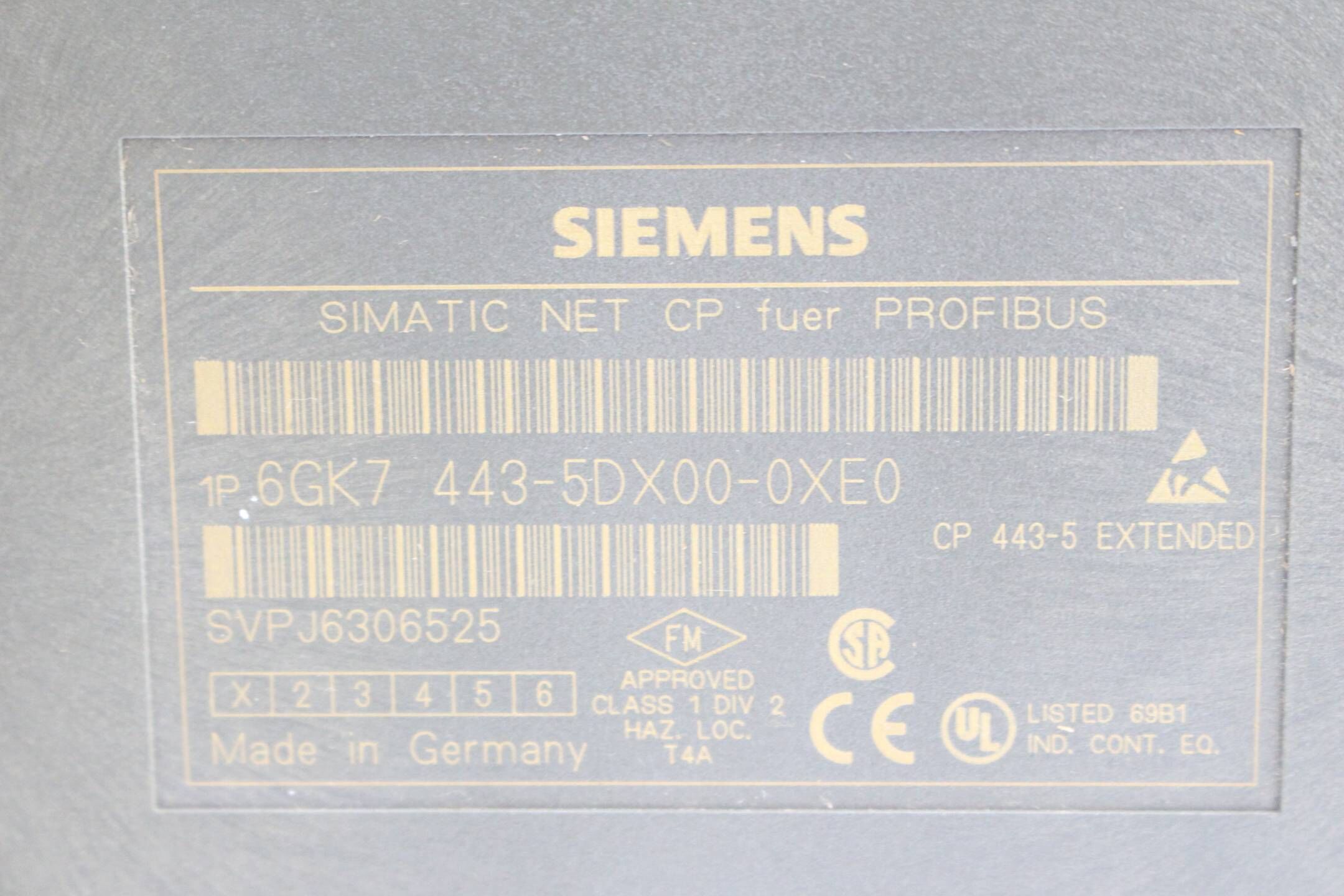 Siemens Simatic Net CP 443-5 6GK7443-5DX00-0XE0 ( 6GK7 443-5DX00-0XE0 )