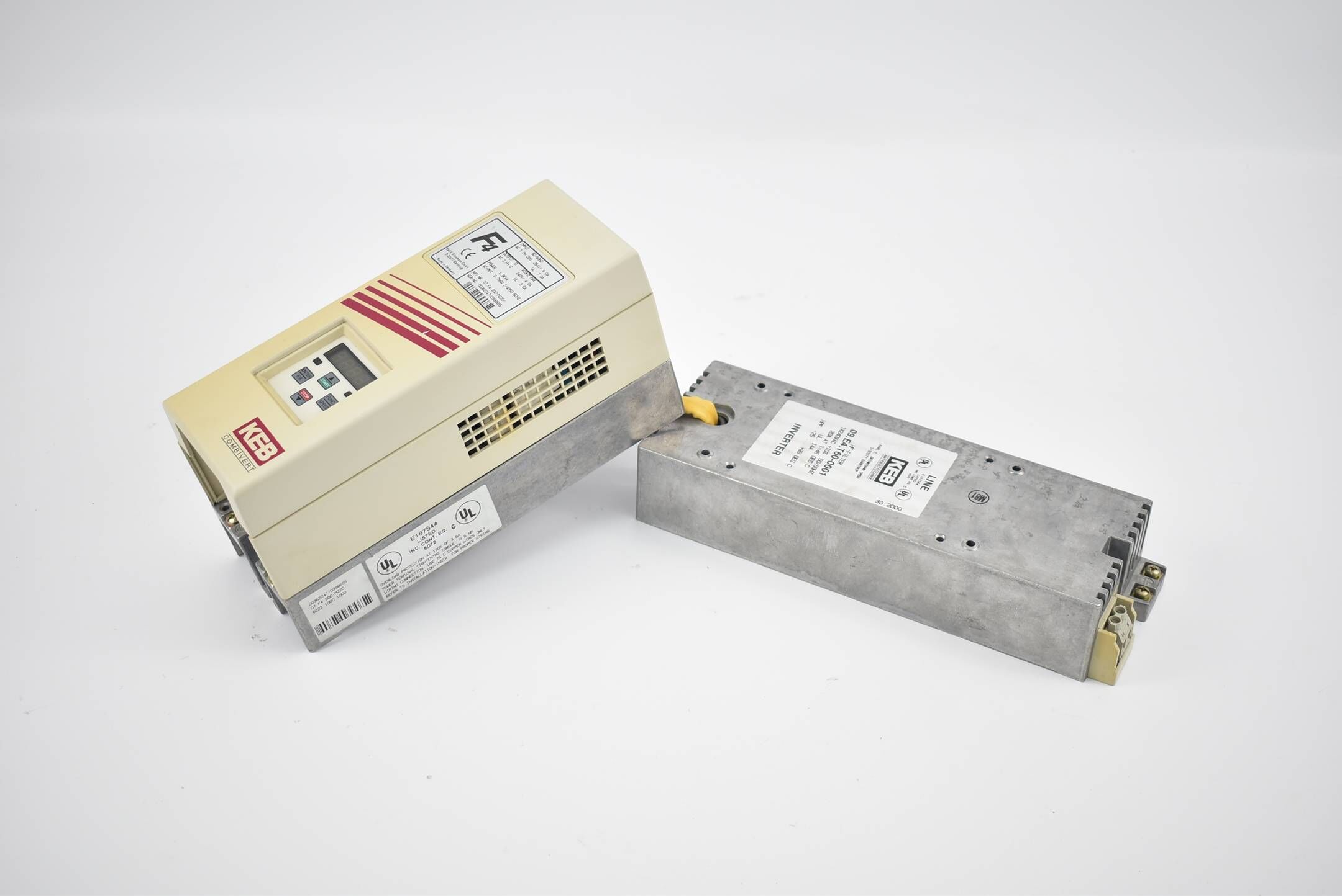 KEB Frequenzumrichter 07F4S0C-M220 ( 0,75kW ) + HF-Filter 09.E4-T60-0001