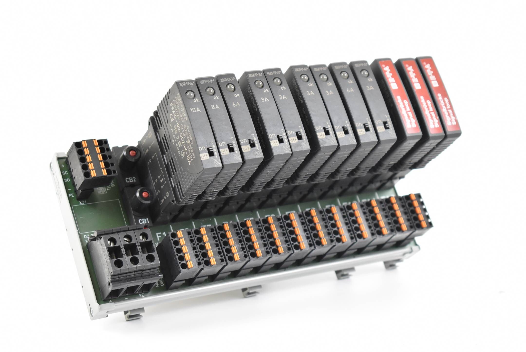 E-T-A ETA Stromverteilungssystem konfiguriert SVS02-12 inkl. ESX10, SB-S11