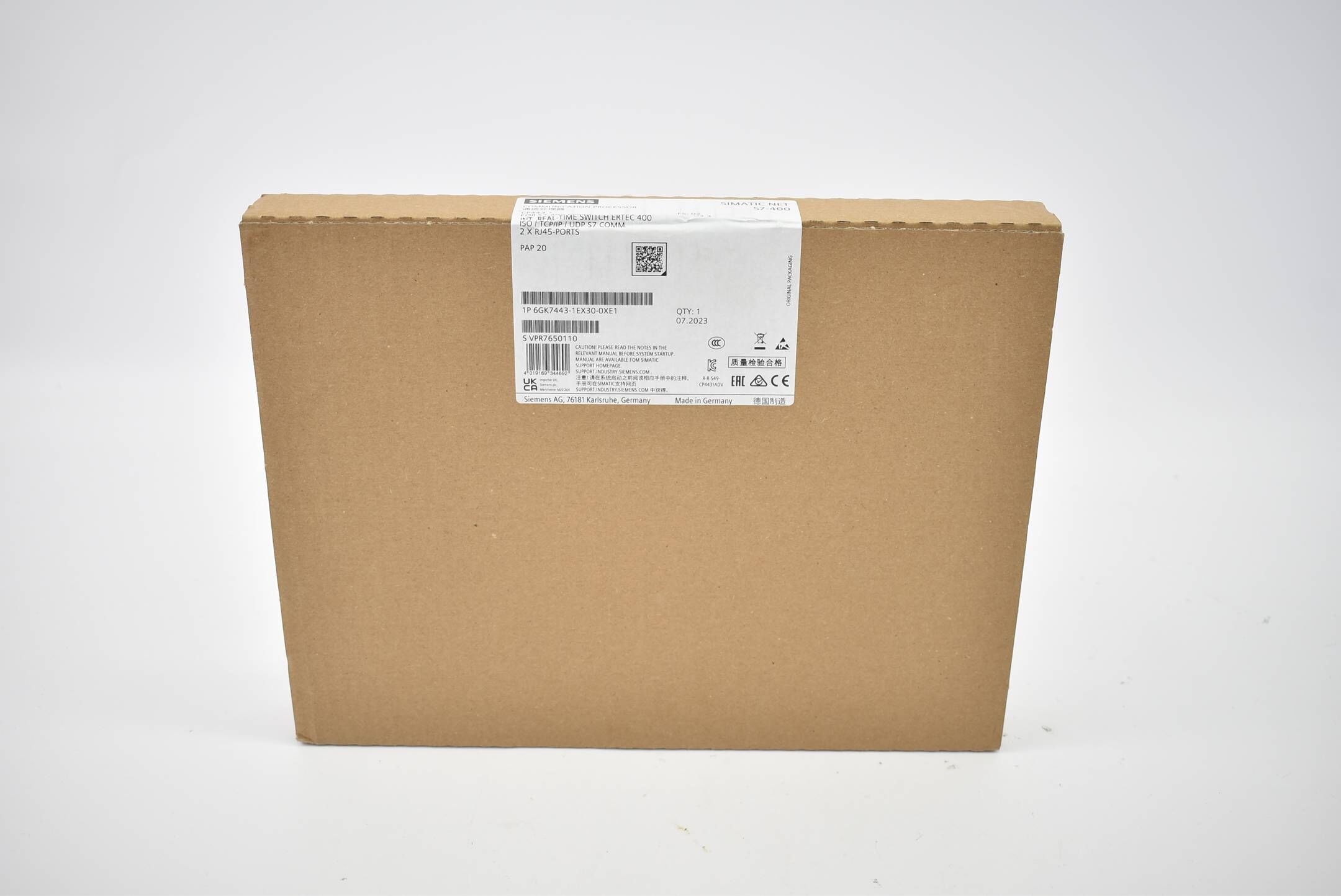 Siemens simatic NET S7-400 6GK7 443-1EX30-0XE1 ( 6GK7443-1EX30-0XE1 ) E2