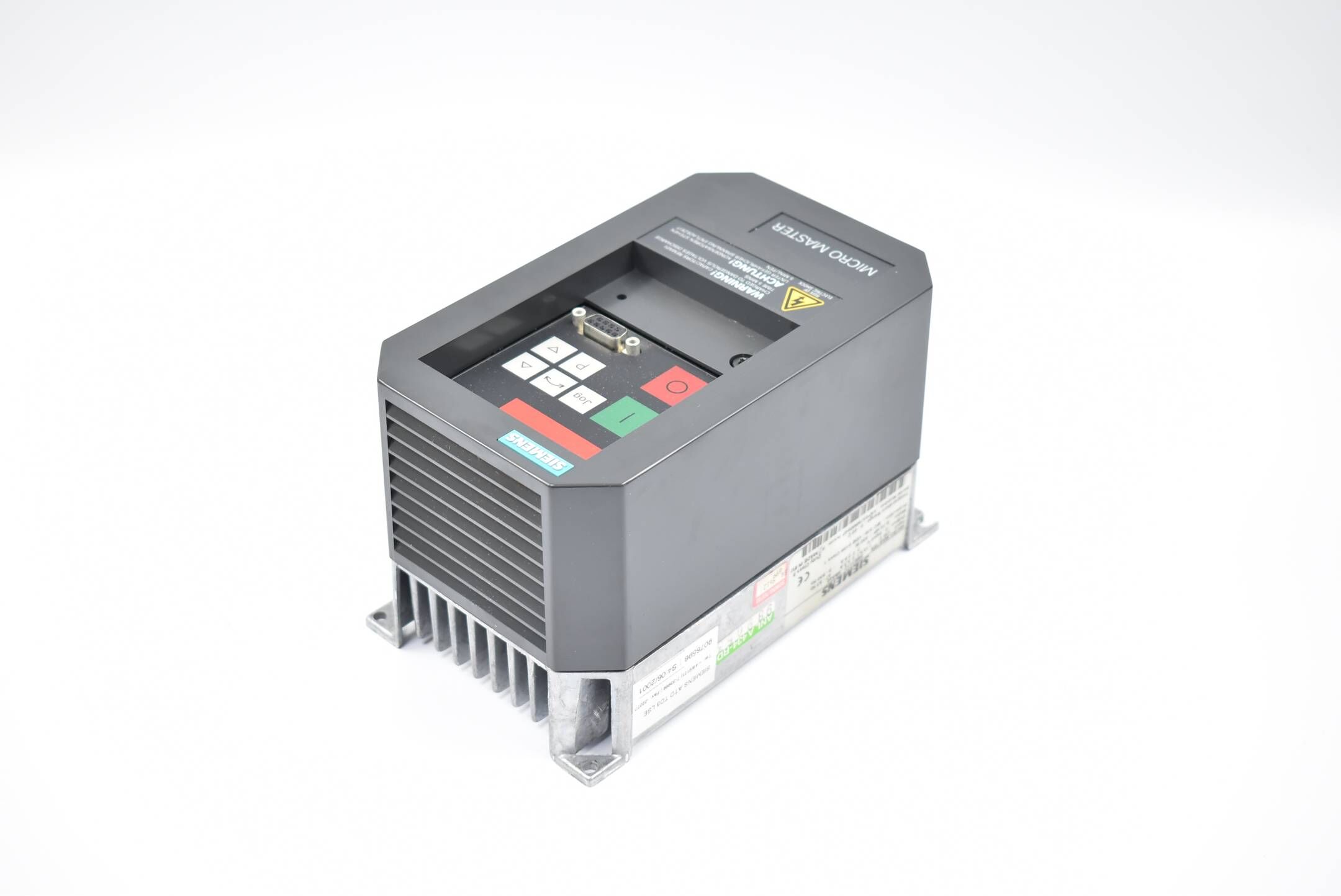 Siemens Simovert P Micromaster 6SE3112-8BA40 ( 6SE3 112-8BA40 ) 0,75HP 550W