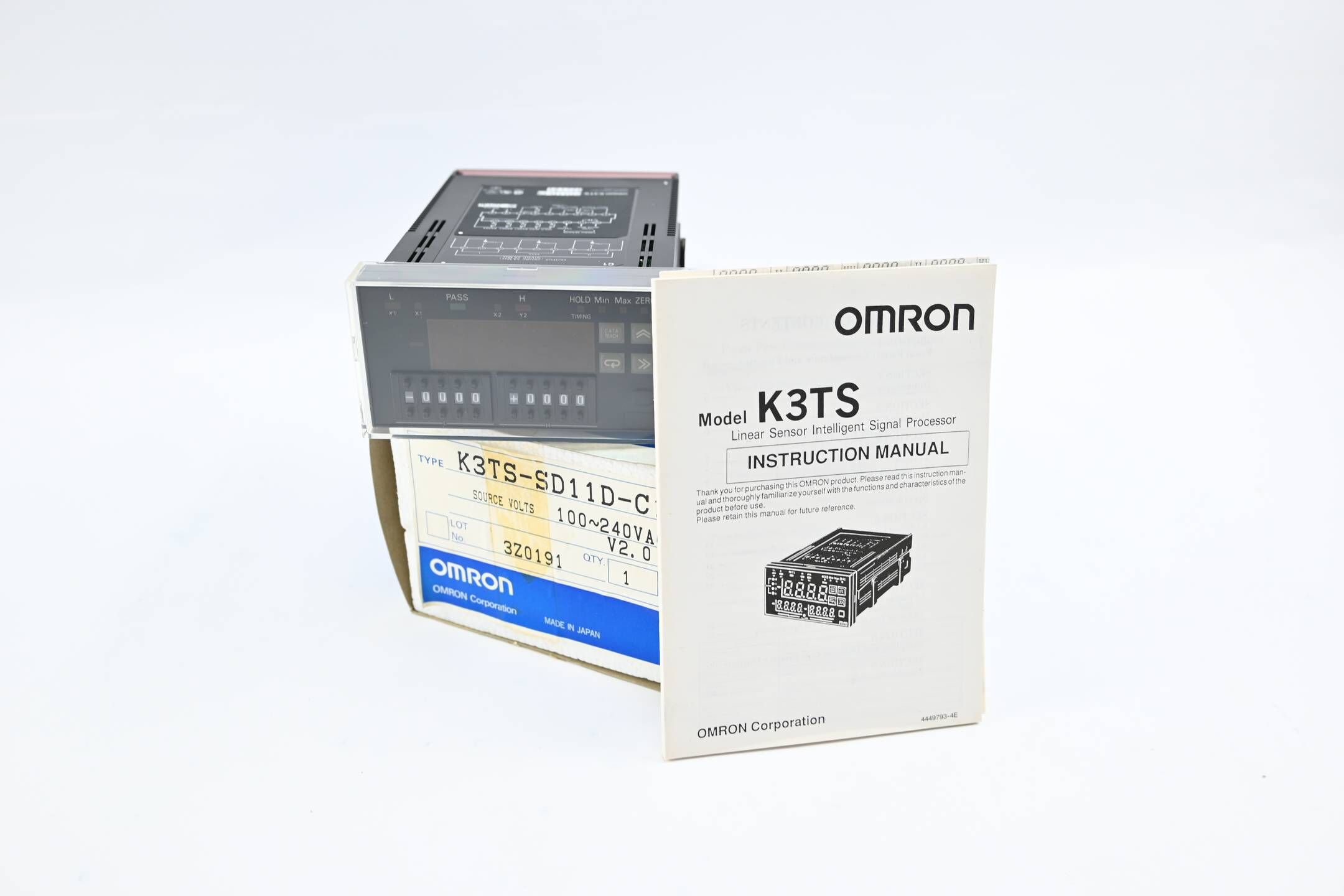 Omron Linear Sensor Intelligent Signal Processor 100-240 VAC ( K3TS-SD11D-C1 )