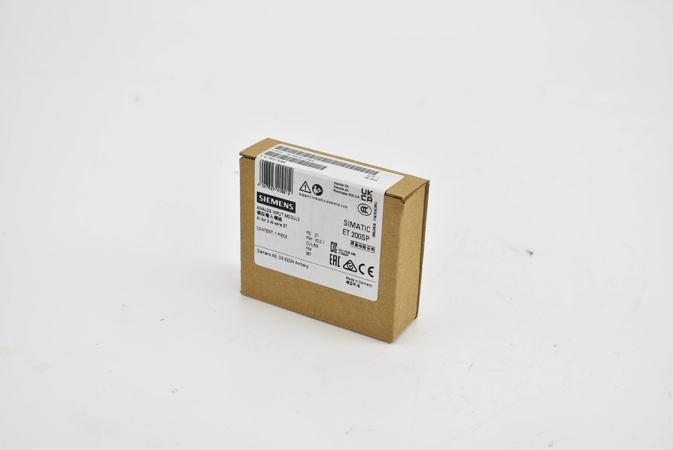 Siemens simatic ET 200SP analog 6ES7134-6GD01-0BA1 ( 6ES7 134-6GD01-0BA1 )