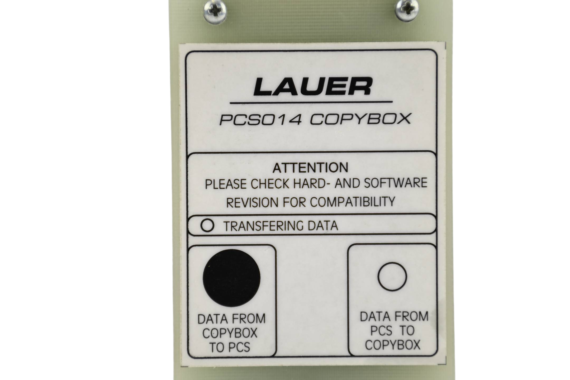 Lauer Copybox PCSO14 ( PCS 014 ) PG 014
