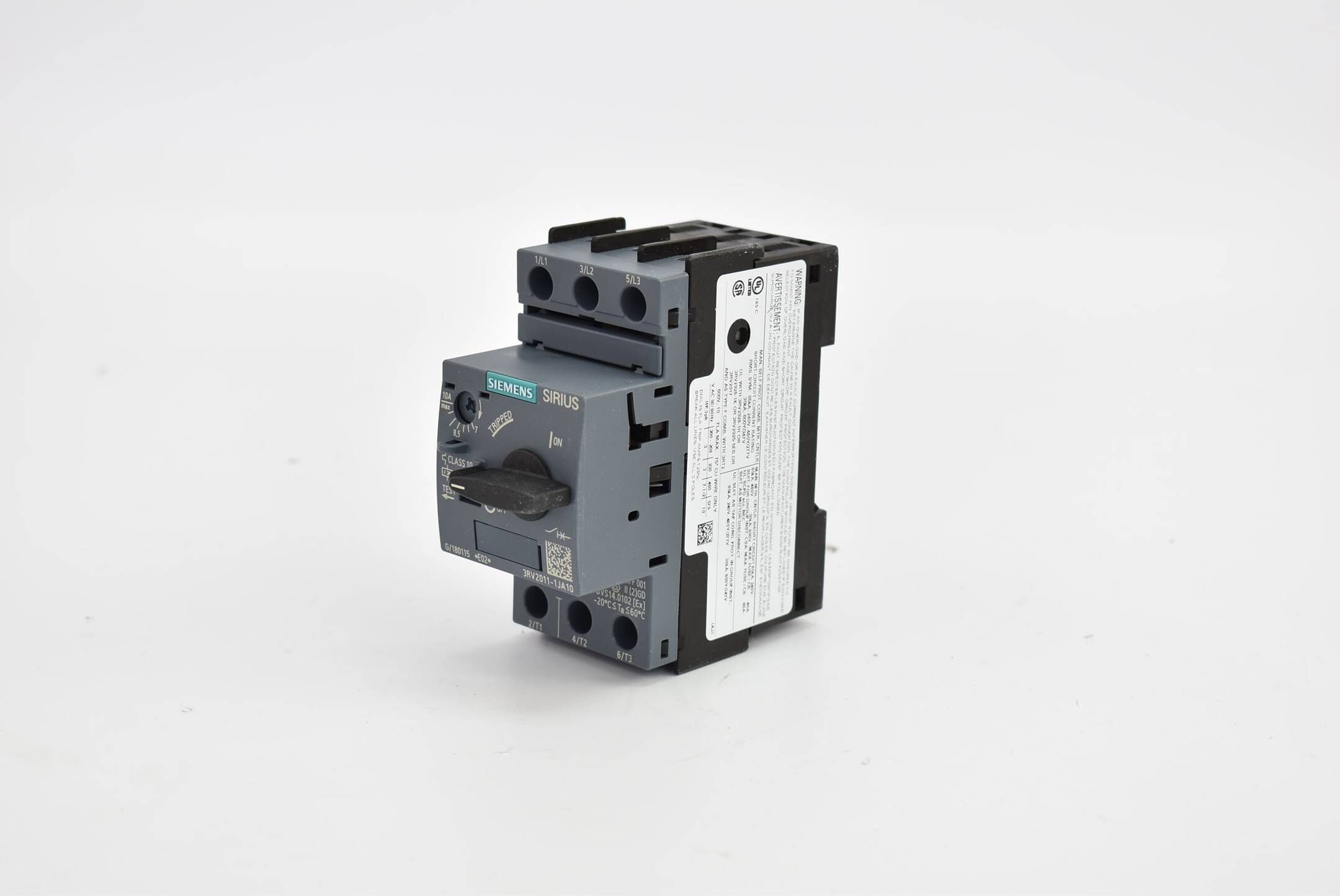 Siemens Sirius Leistungsschalter Baugr. S00 3RV2011-1JA10 ( 3RV2 011-1JA10 ) E2